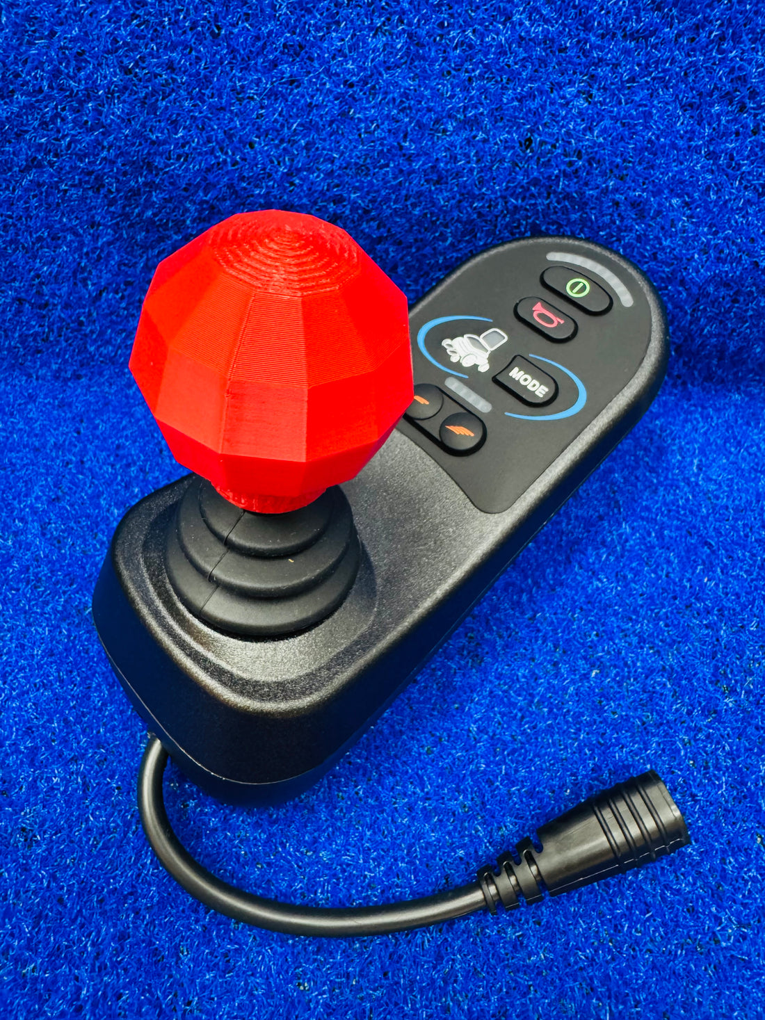 3D Joystick Attachment - Red Diamond