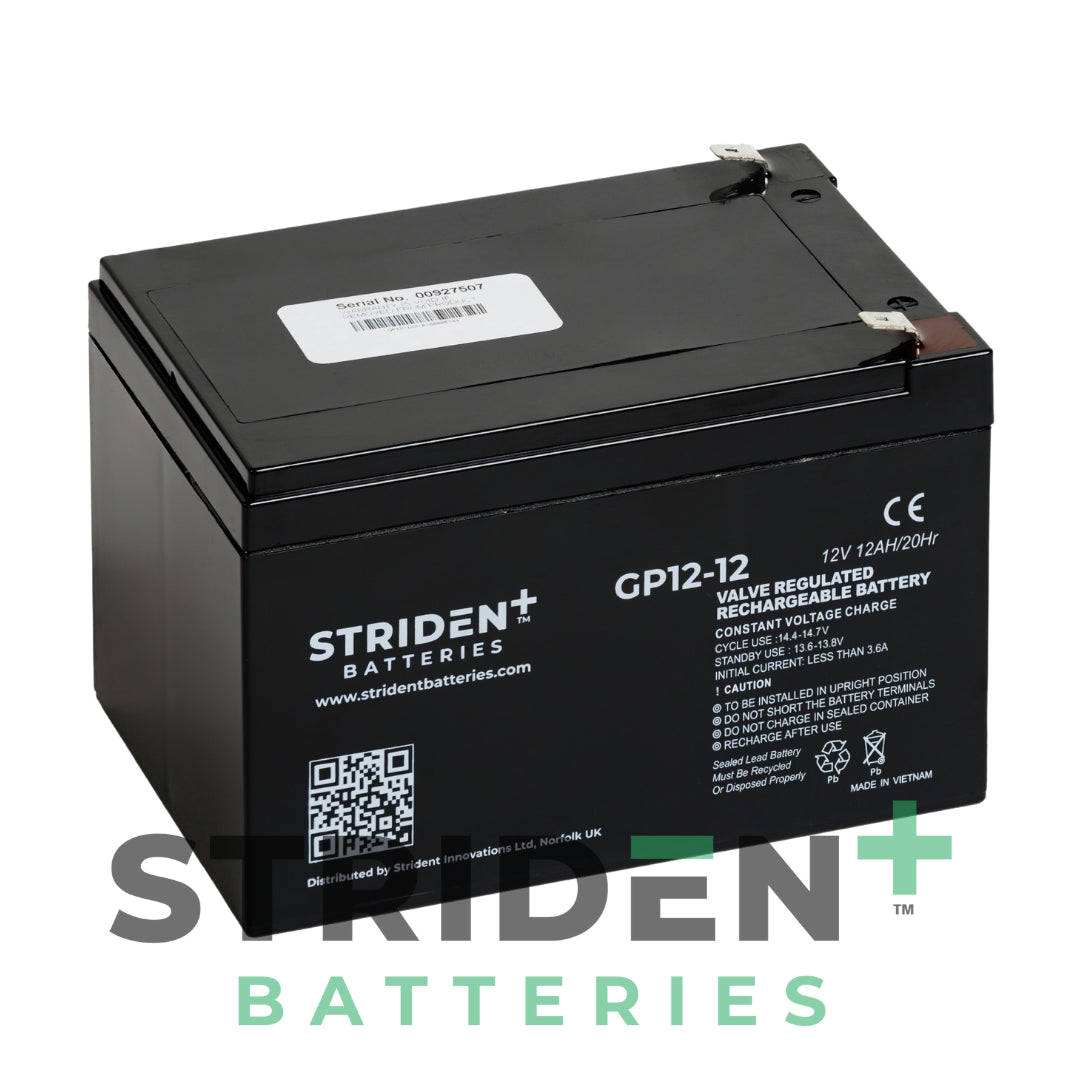 Strident™ AGM GP12-12 (2 Batteries)