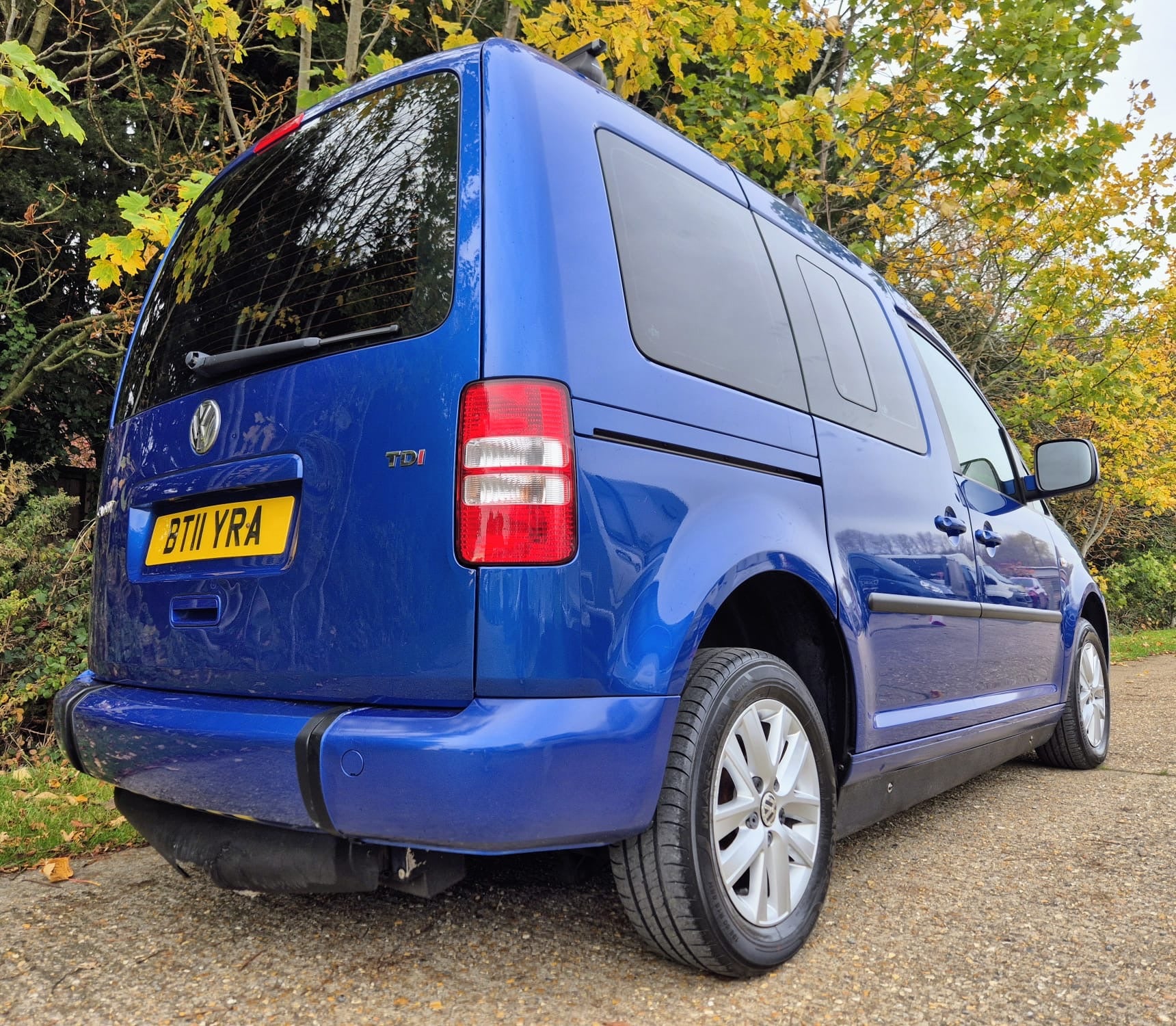 2011 Volkswagen Caddy WAV Auto 1.6 TDI 3+1 Power Ramp Wheelchair Accessible Car