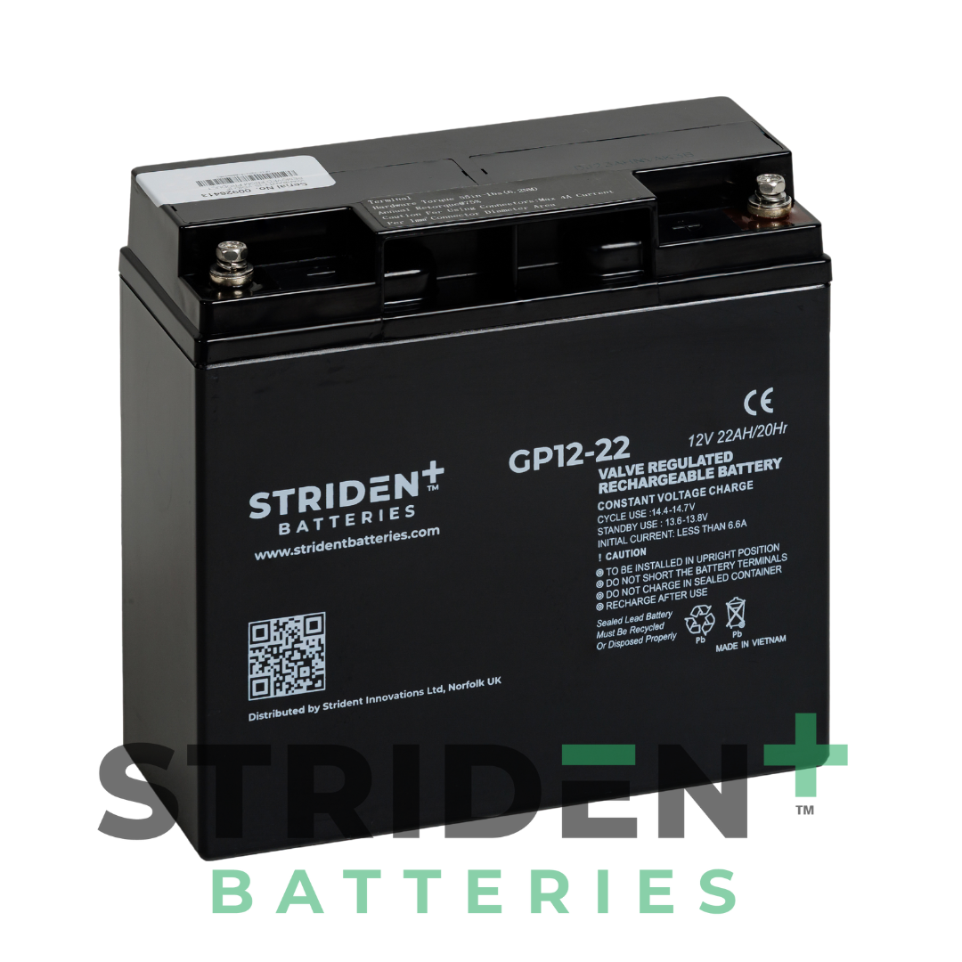 Strident™ AGM GP12-22 (2 Batteries)