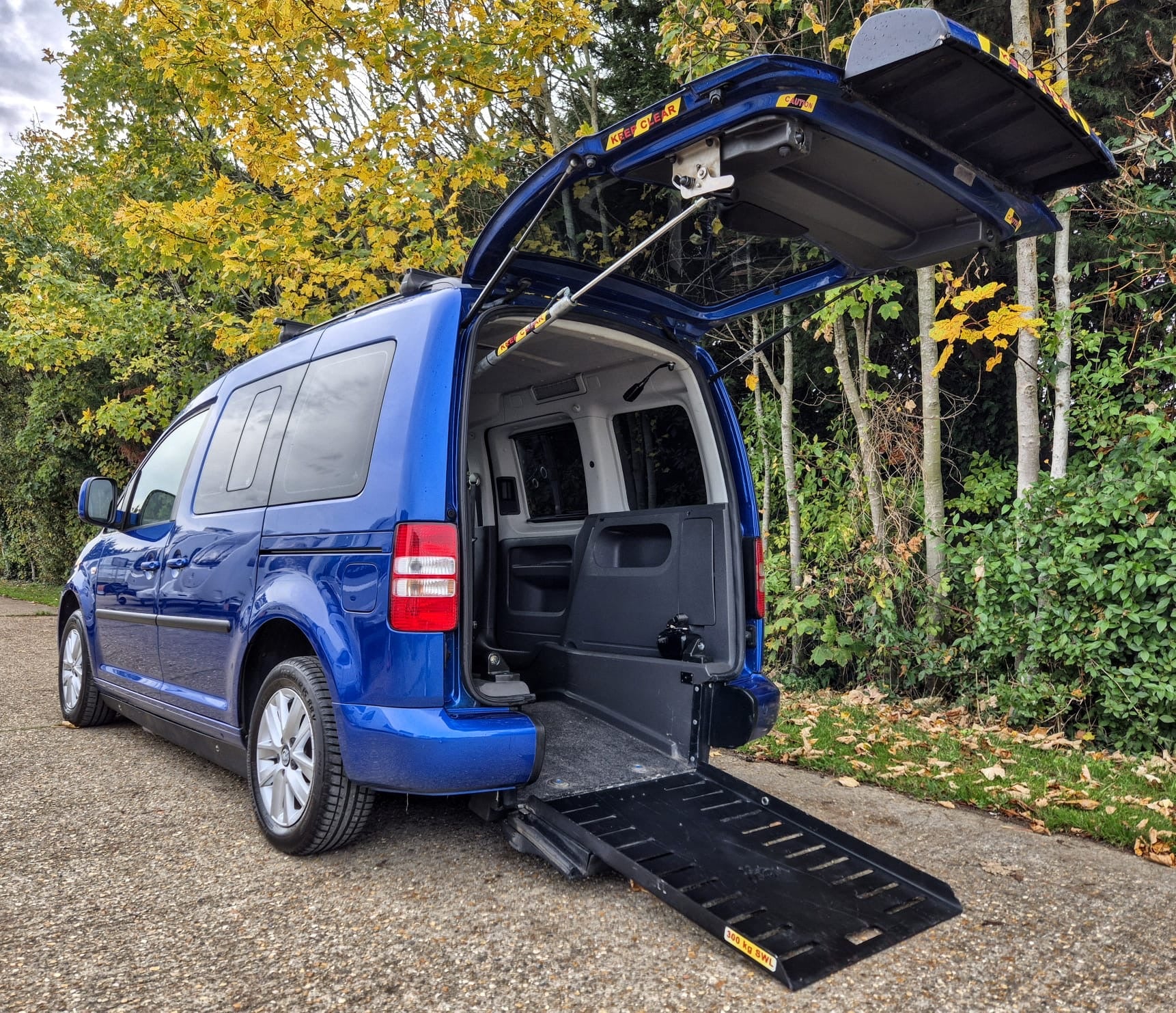 2011 Volkswagen Caddy WAV Auto 1.6 TDI 3+1 Power Ramp Wheelchair Accessible Car