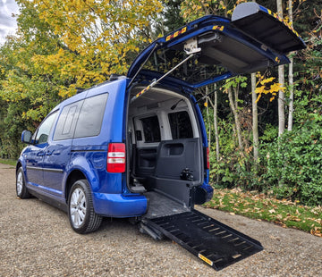 2011 Volkswagen Caddy WAV Auto 1.6 TDI 3+1 Power Ramp Wheelchair Accessible Car