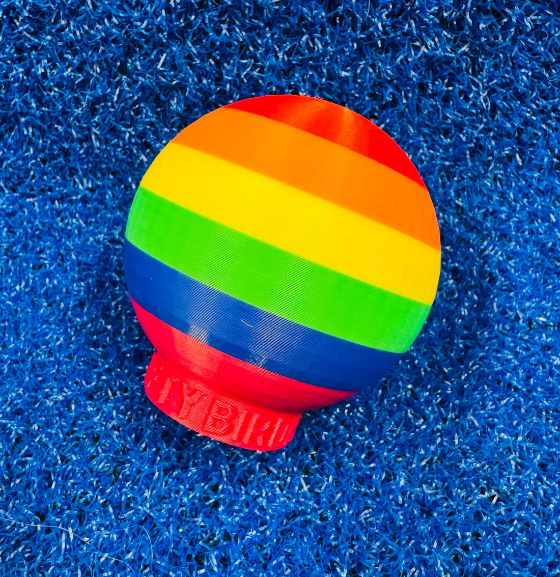 3D Joystick Attachment - Rainbow Round