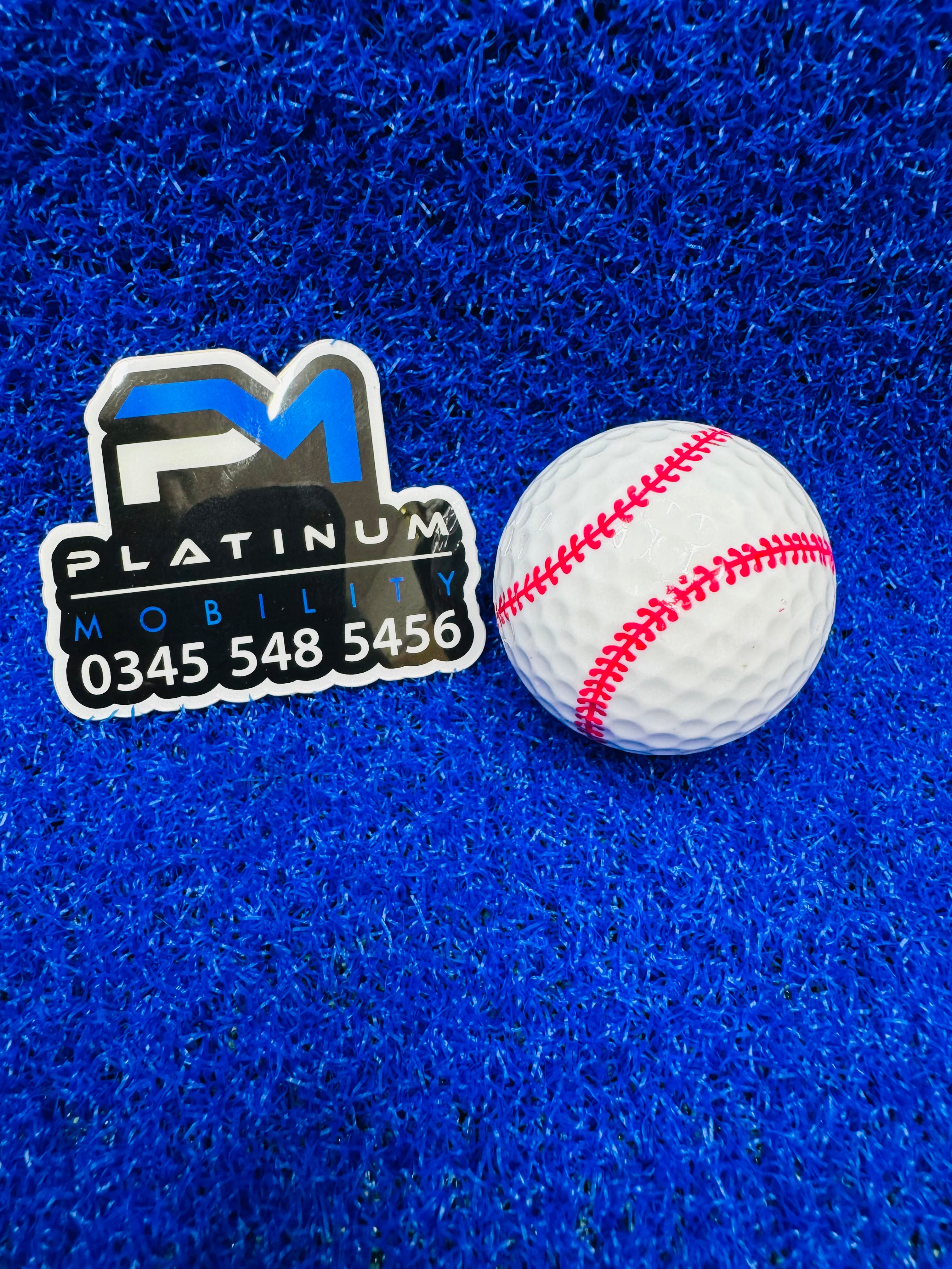 Golf Ball - Joystick Attachment - Baseball