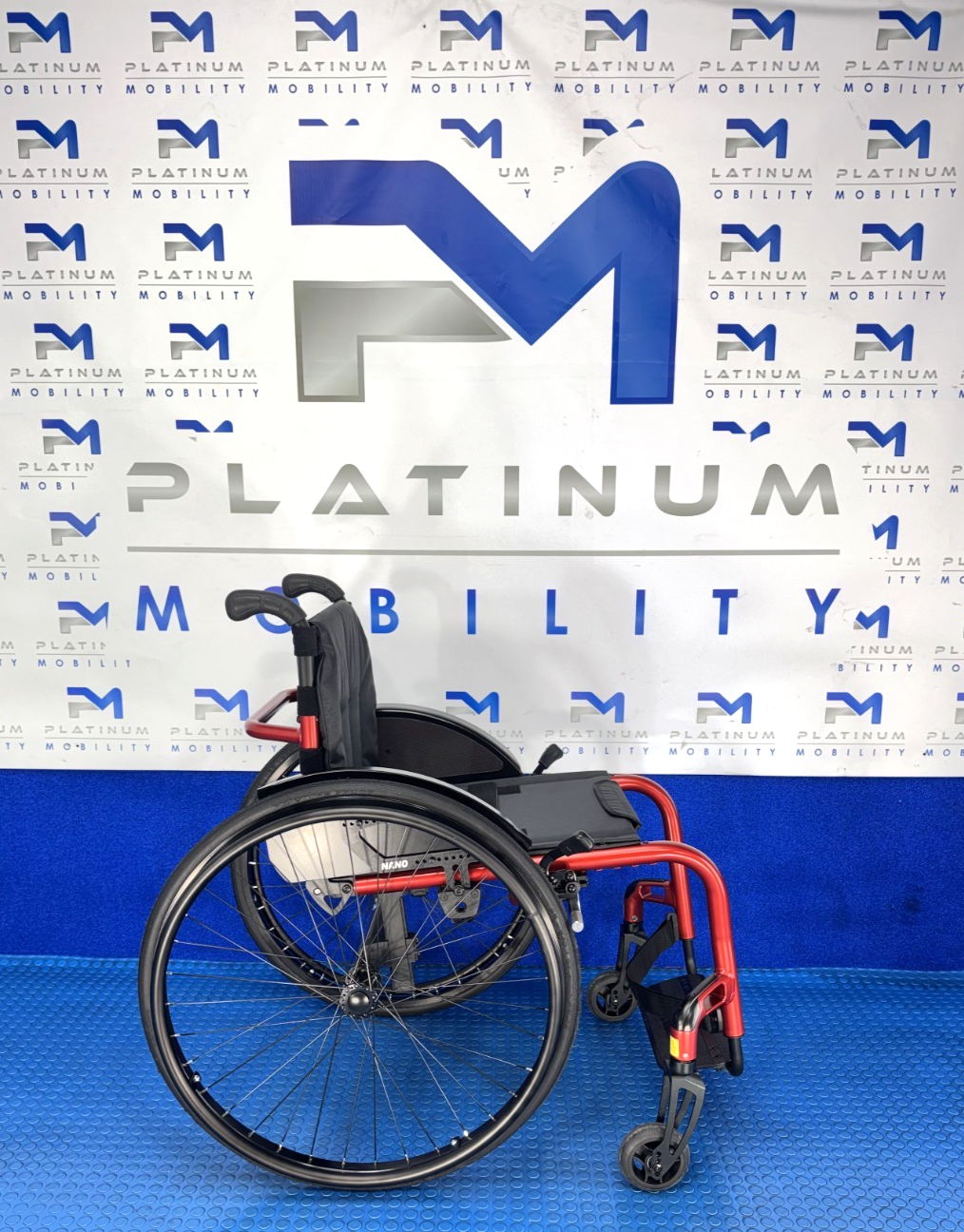 BRAND NEW Meyra Nano Active Manual Wheelchair Red No VAT Sunrise