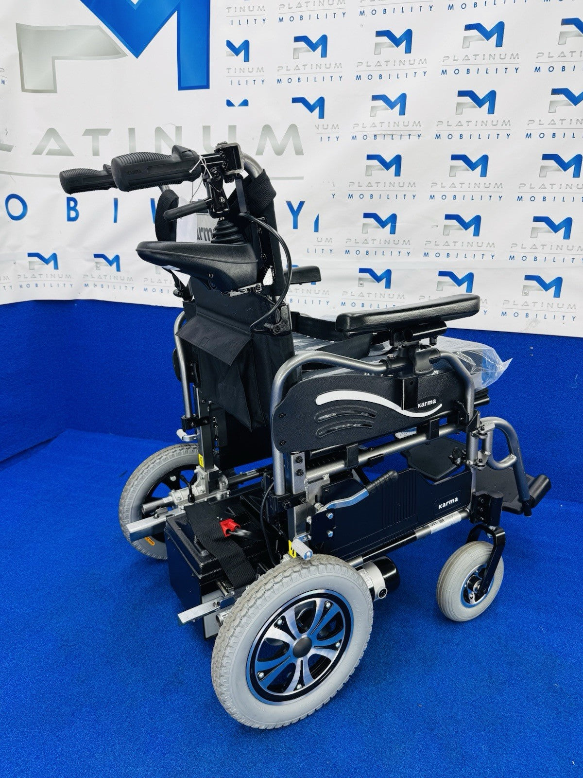 Karma Falcon KP-25 Powerchair – Attendant 4mph Lightweight Wheelchair (1280)