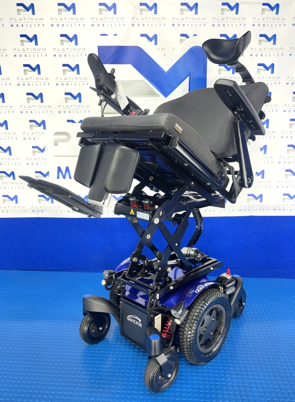 Sunrise Quickie Q300M Powerchair 6 mph Riser, Tilt Electric Wheelchair 2684