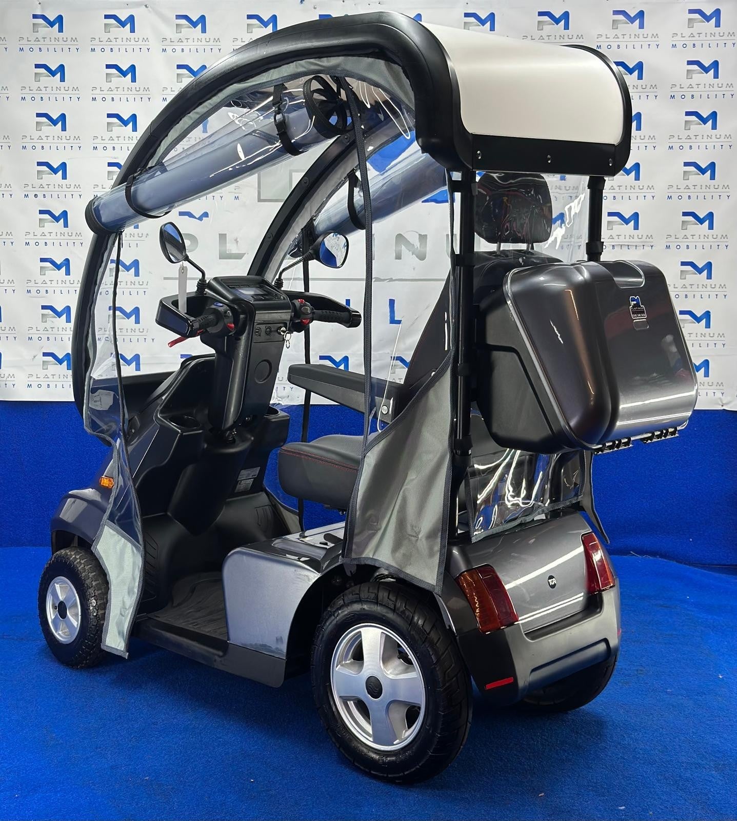 2022 TGA Breeze S4 Canopy 8mph Road All Terrain Mobility Scooter Buggy 1754