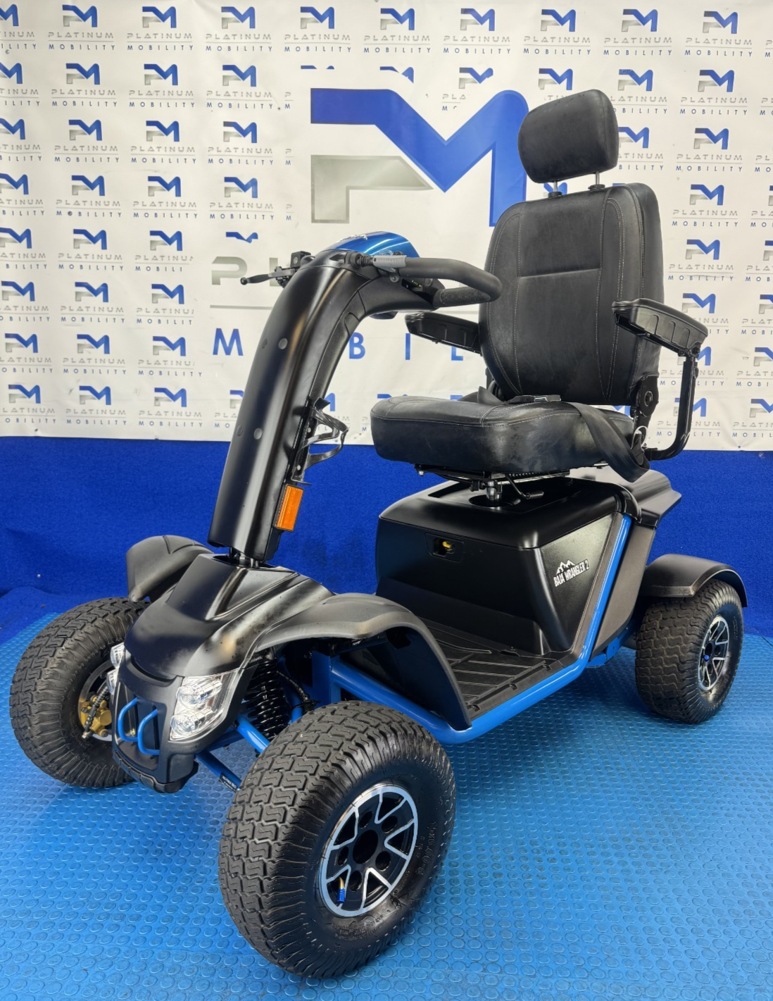 Pride Baja Wrangler Mobility Scooter All Terrain New Batteries 8Mph 2458