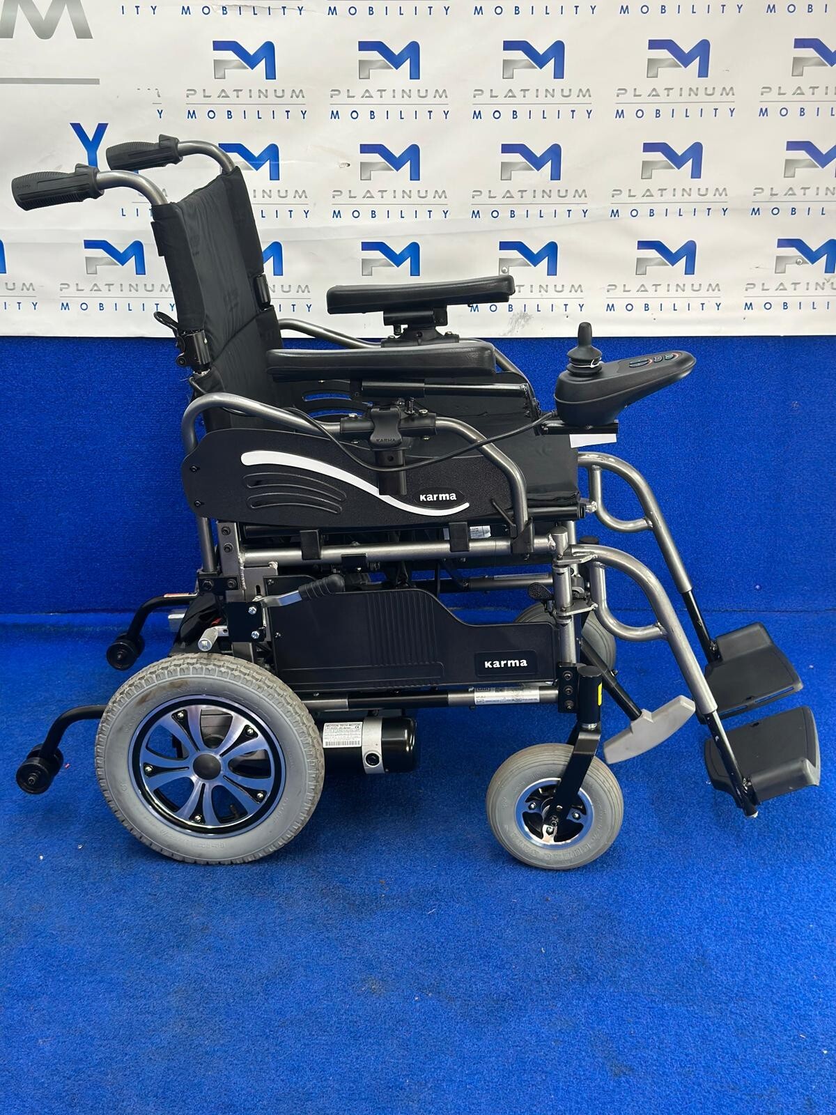 2022 KP-25  Karma Falcon Powerchair Electric Wheelchair 4 MPH Lightweight