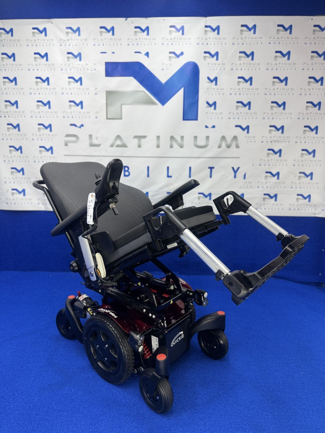 SUNRISE QUICKIE Q300 MINI 4MPH ELECTRIC WHEELCHAIR MOBILITY POWERCHAIR 1491