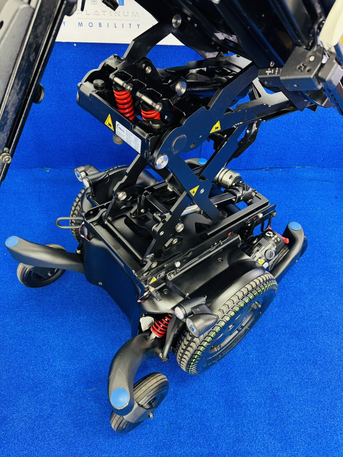 2021 SUNRISE QUICKIE Q500 M 6MPH ELECTRIC RISE MOBILITY POWERCHAIR WHEELCHAIR M2