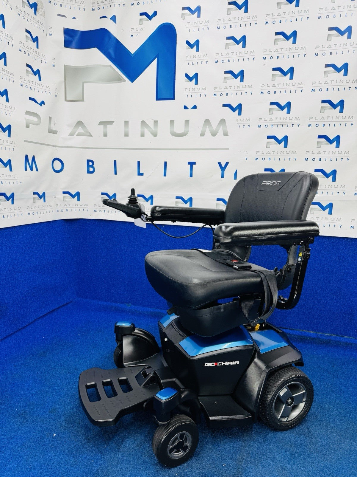 PRIDE GO CHAIR RWD 4MPH ELECTRIC TRANSPORTABLE MOBILITY POWERCHAIR WHEELCHAIR