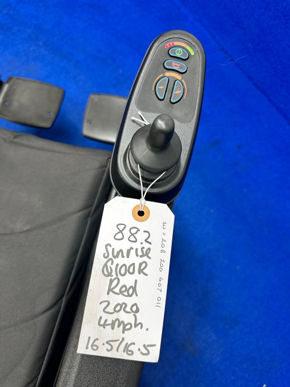 SUNRISE Quickie Q100R 4 MPH Mobility SMALL Electric Wheelchair Powerchair 882