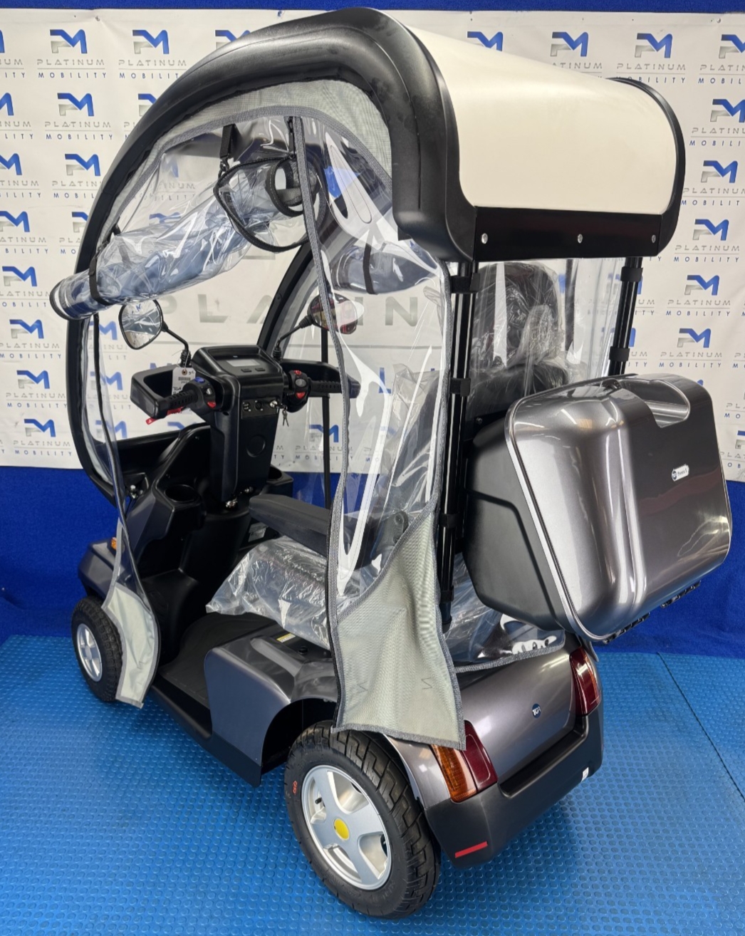 Ex Demo TGA Breeze S4 Canopy 8mph Road Large All Terrain Mobility Scooter 2562