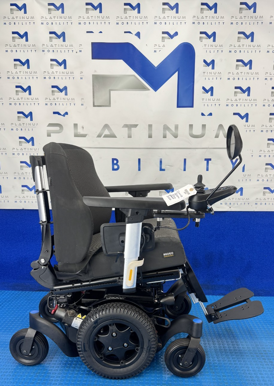SUNRISE QUICKIE Q500M 6 MPH ELECTRIC MOBILITY POWERCHAIR WHEELCHAIR CHAIR 2887