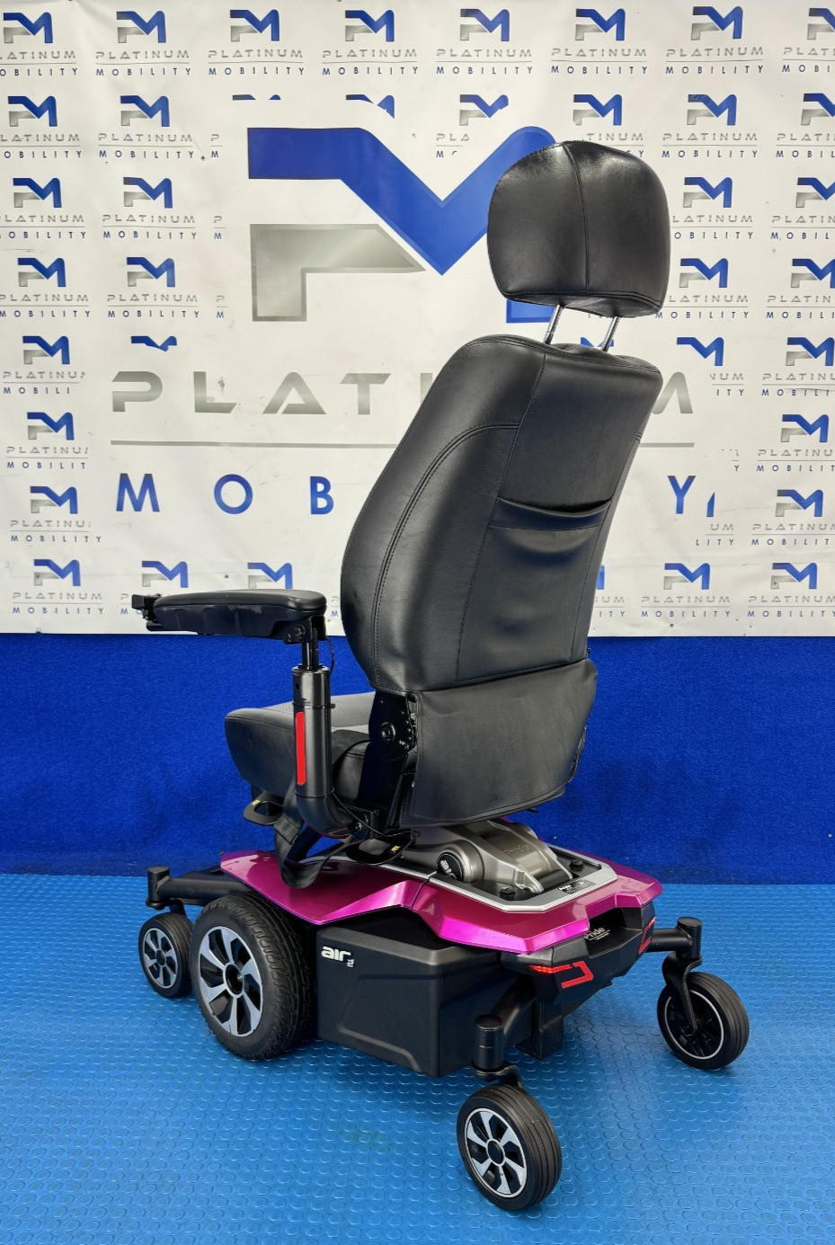 Pride Jazzy Air 2.0 Power Chair Electric Wheelchair with Electric Seat Lift 2863