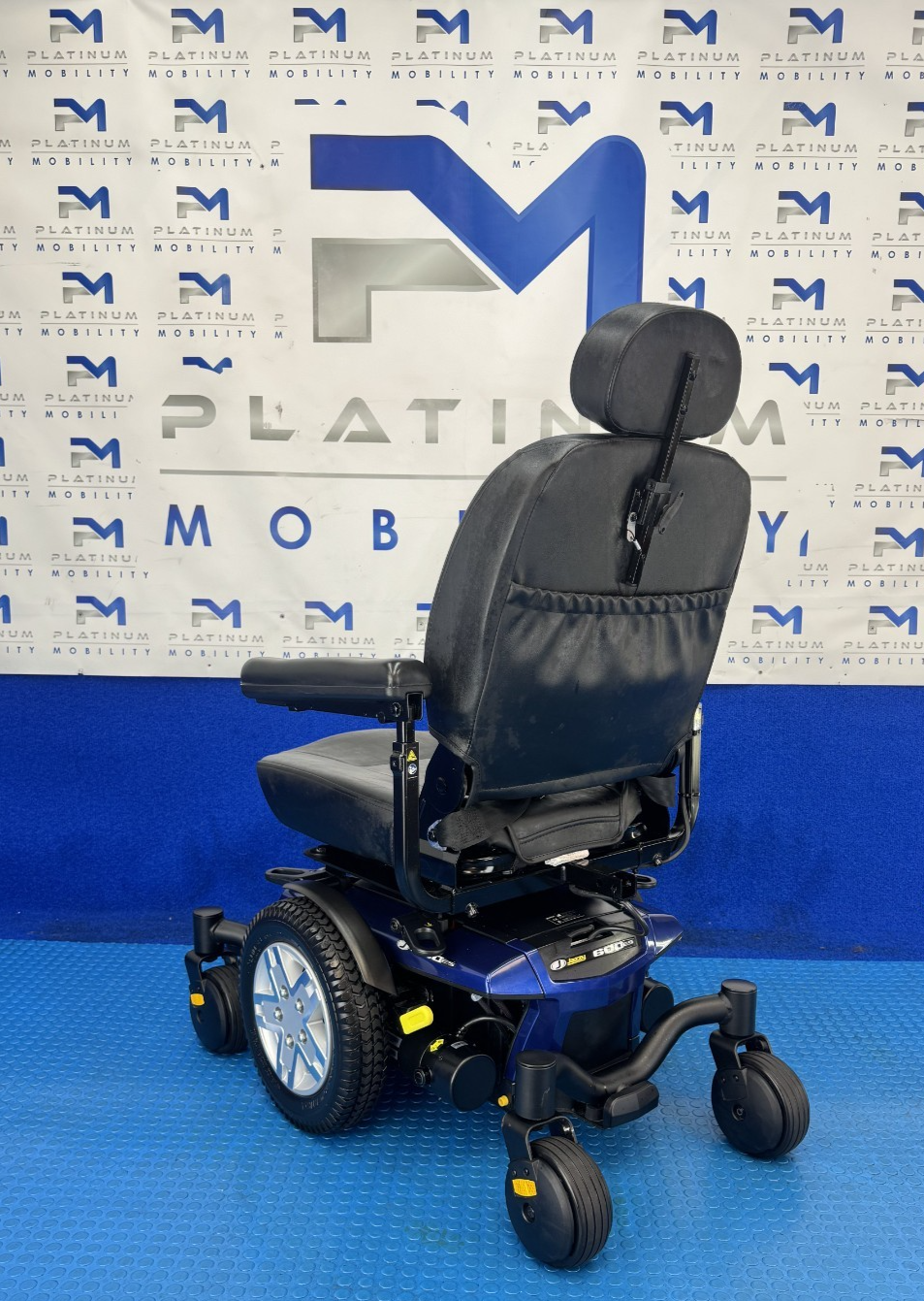 Pride Jazzy 600 ES Electric Wheelchair 4mph New Batteries 2375
