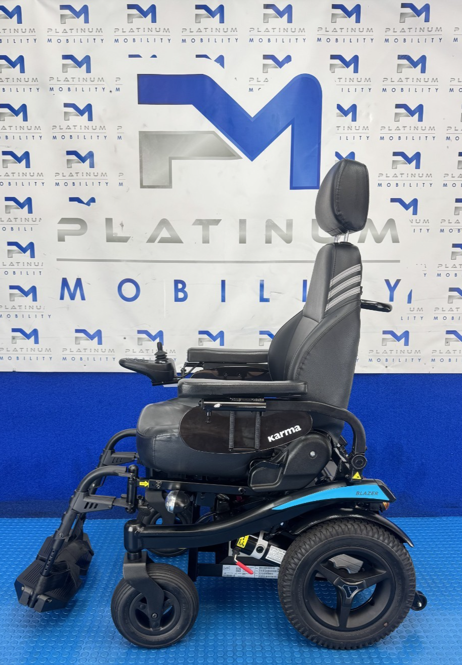 KARMA BLAZER 2 MOBILITY ELECTRIC WHEELCHAIR POWERCHAIR 6 MPH All Terrain 2702