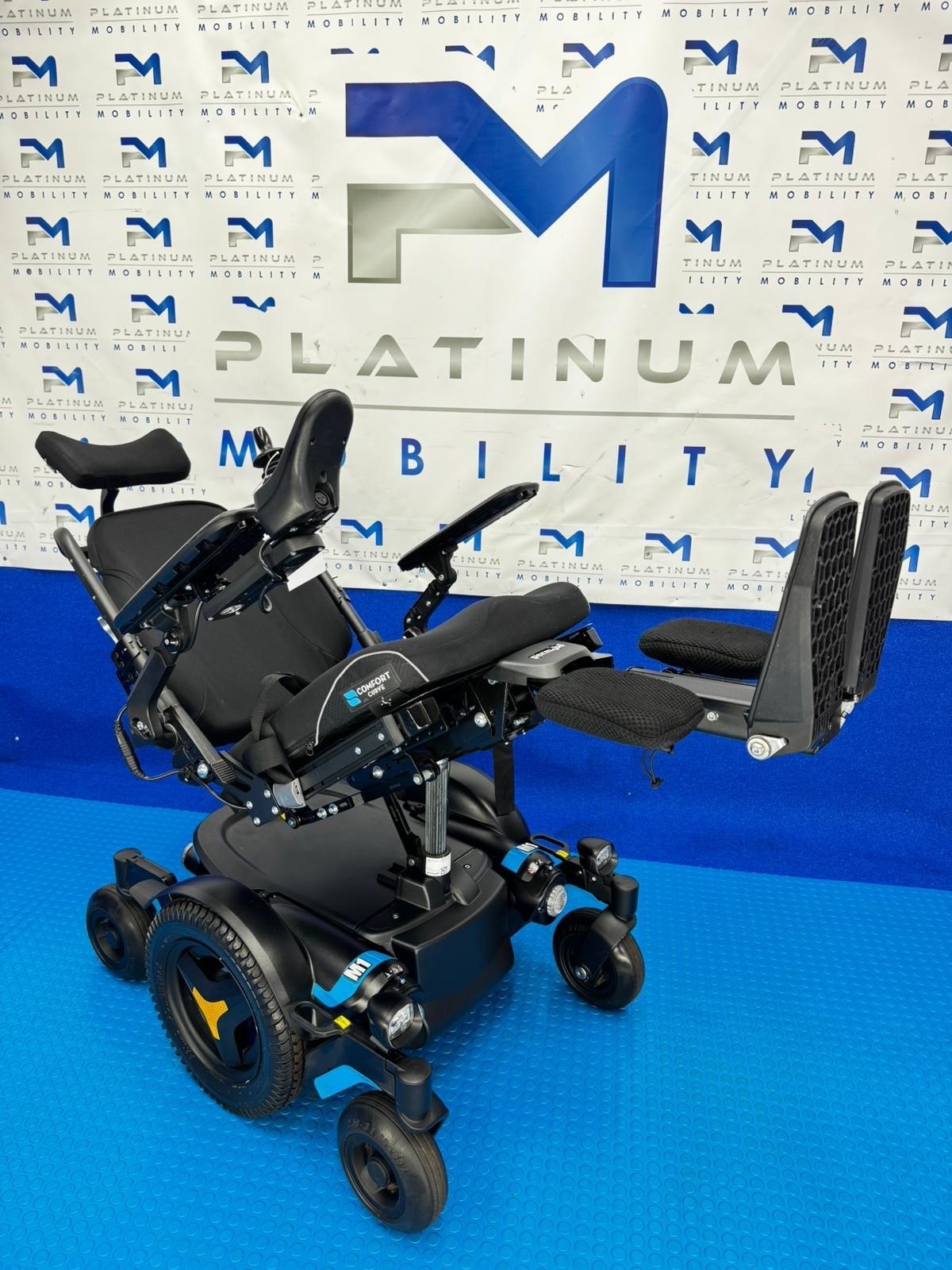 Permobil M1 Powerchair 5 mph Electric Wheelchair Mobility Tilt - Riser Legs 1726