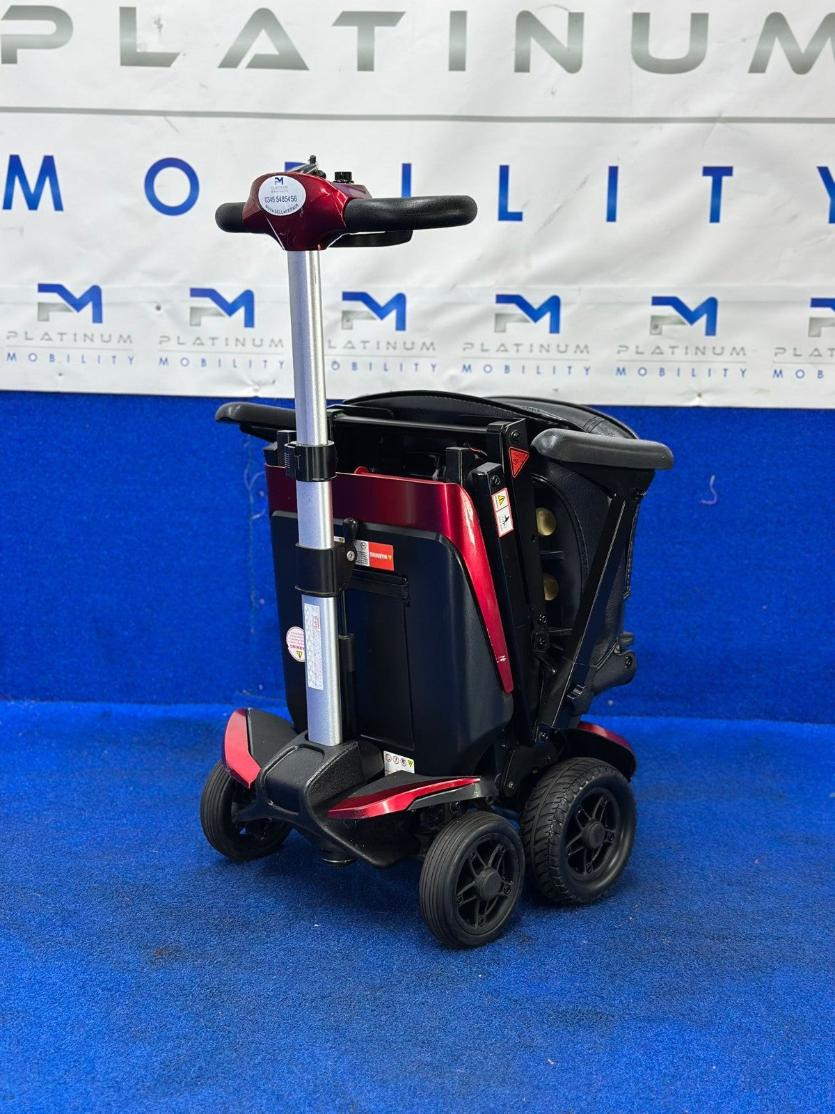 Solax EasyLife Smarti Auto Folding Portable Boot Mobility Scooter Warranty