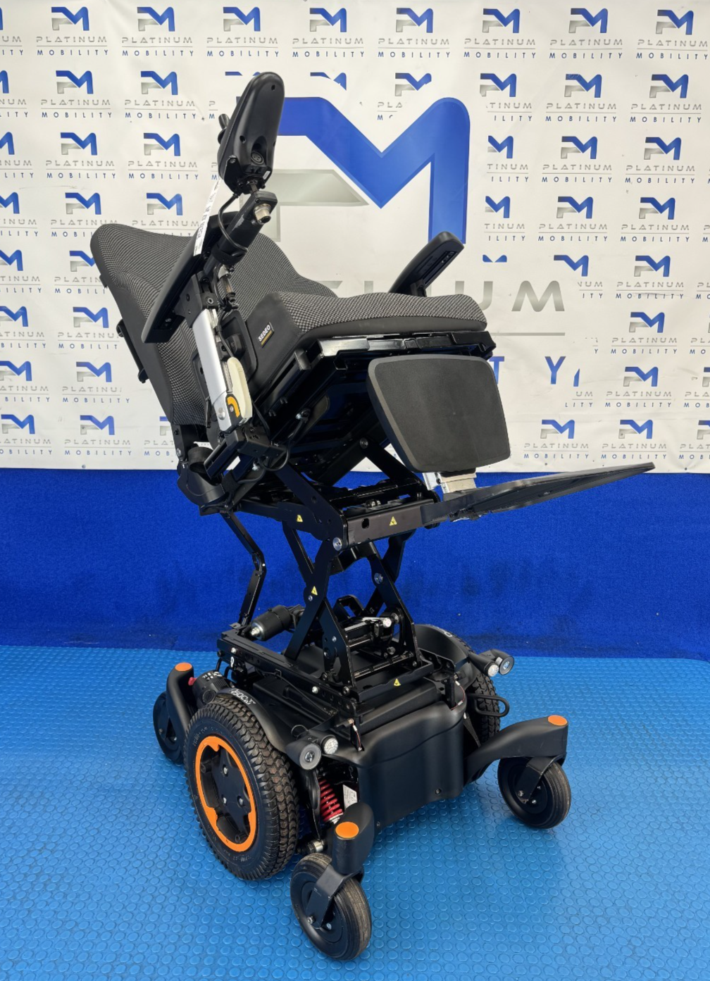 SUNRISE QUICKIE Q500M 6MPH ELECTRIC WHEELCHAIR RISER AND TILT POWERCHAIR 1983
