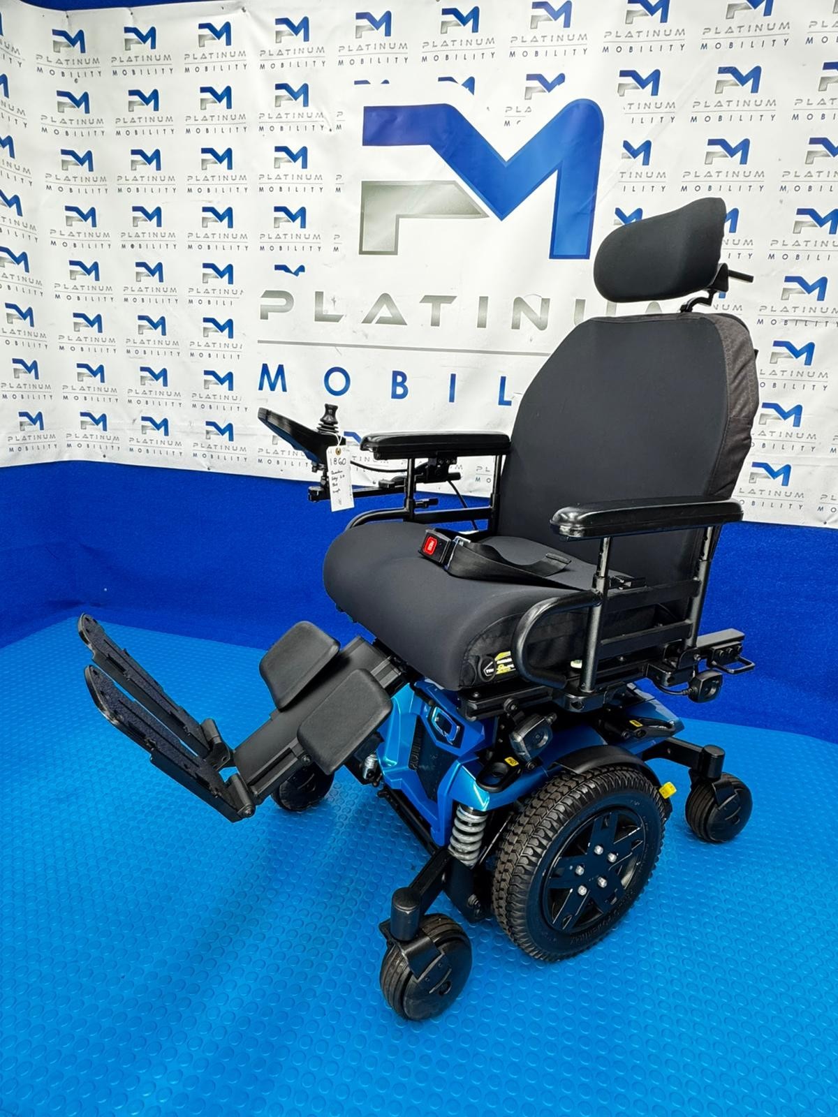 PRIDE QUANTUM EDGE 2 6 MPH ELECTRIC POWER WHEELCHAIR POWERCHAIR 1860