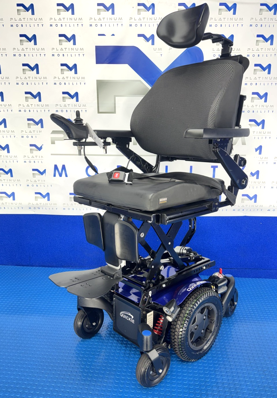Sunrise Quickie Q300M Powerchair 6 mph Riser, Tilt Electric Wheelchair 2684