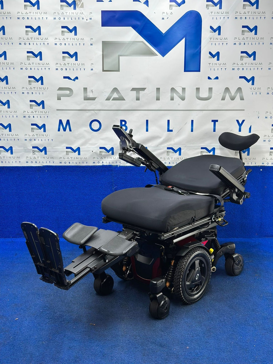 PRIDE QUANTUM EDGE 3 STRETTO 4 MPH ELECTRIC POWER WHEELCHAIR POWERCHAIR 1503