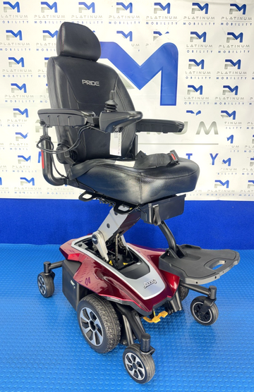 Pride Jazzy Air 2.0 PowerChair 4 Mph Solid Tyres Electric Seat Lift 2543