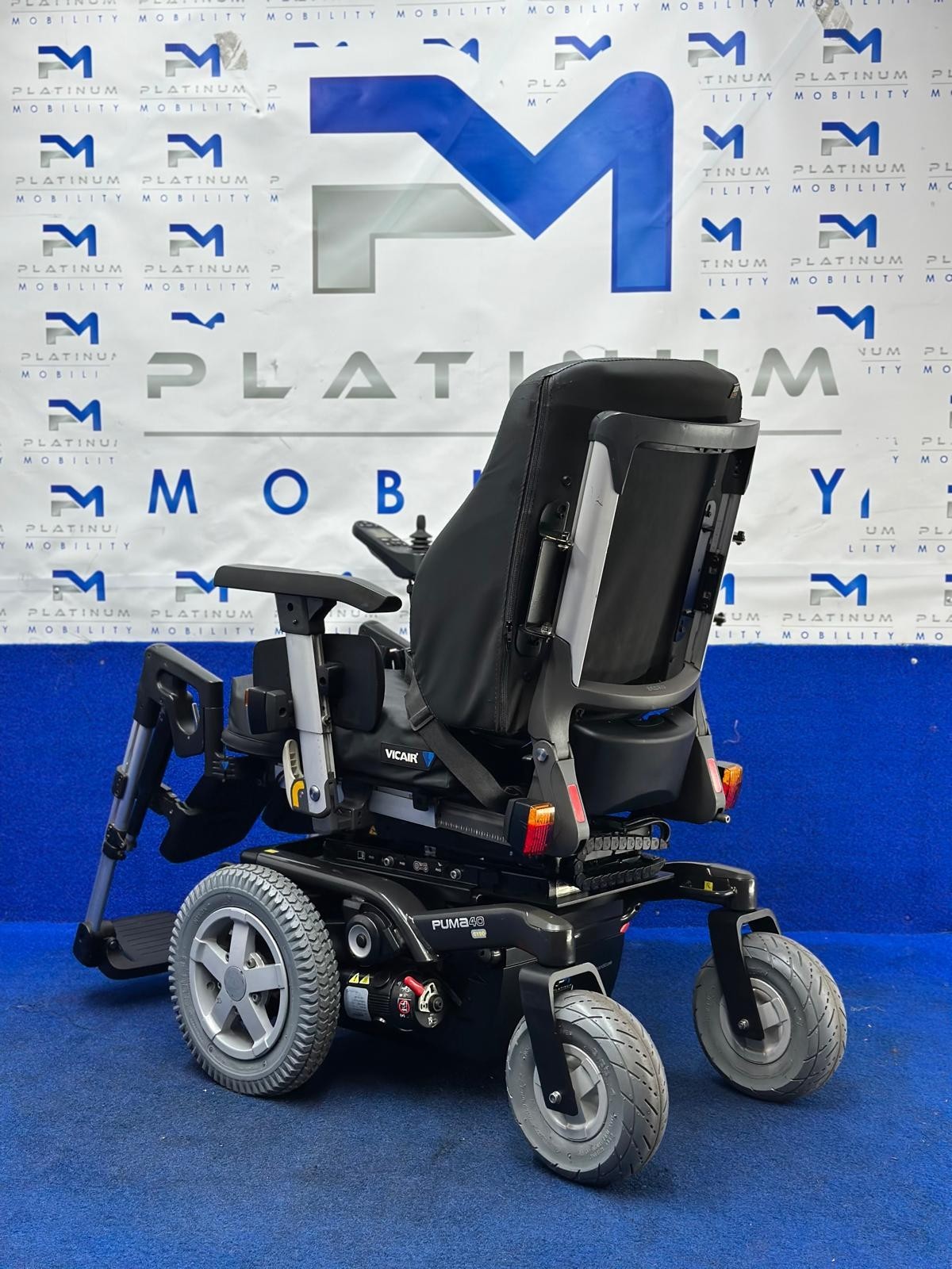 Sunrise Puma 40 Gyro 6mph Electric Wheelchair Mobility Scooter 1566