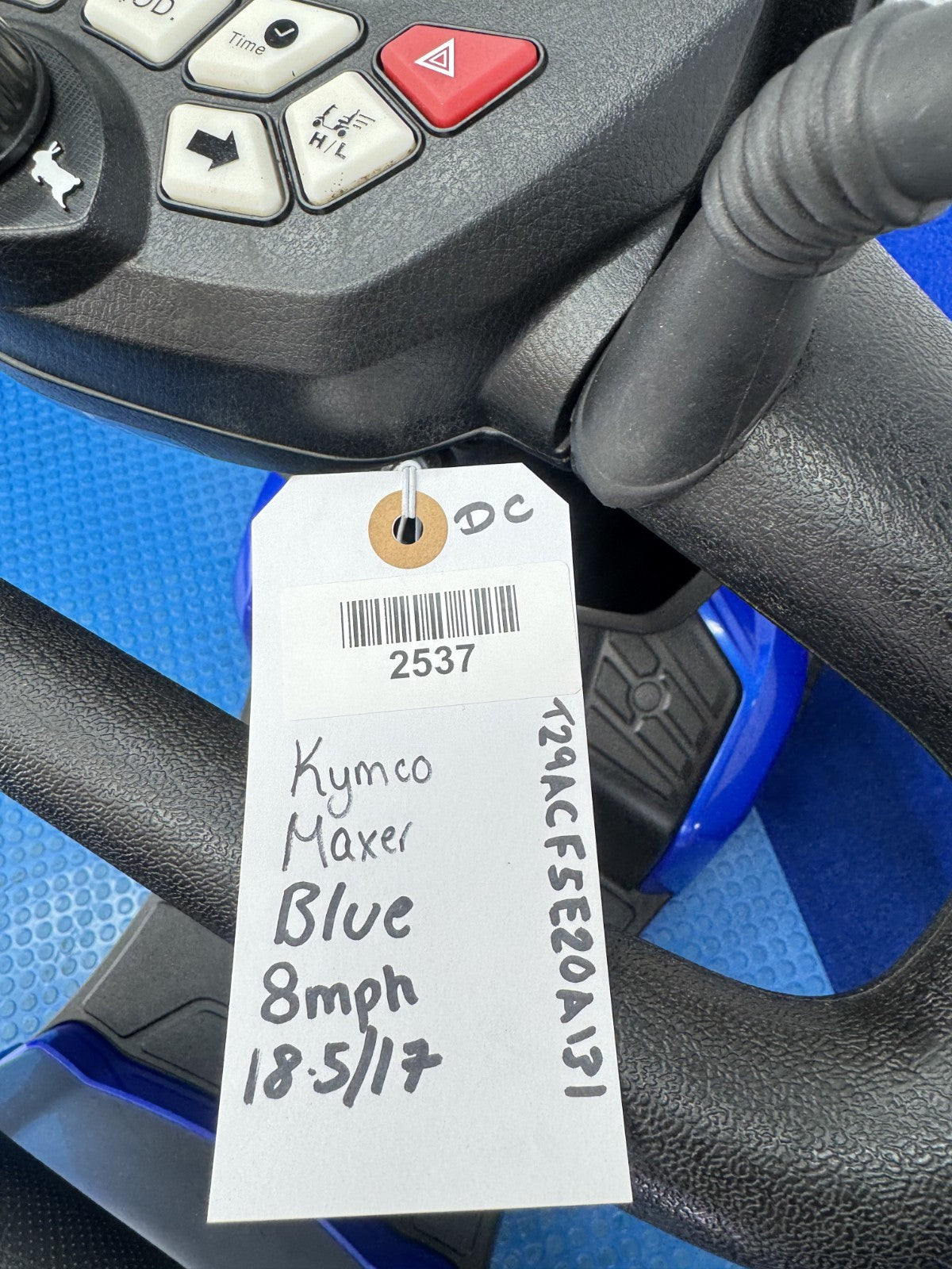 Kymco Maxer Mobility Scooter New Batteries Air Tyres 8mph 2537