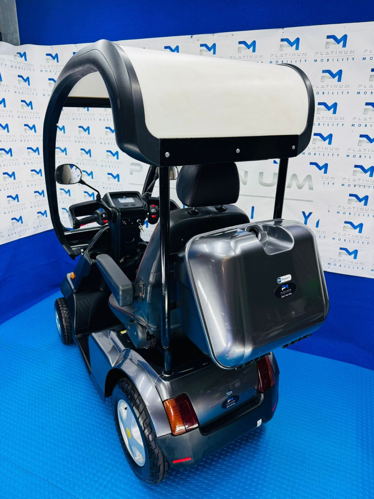 TGA Breeze S4 Canopy 8mph Road LARGE All Terrain Mobility Scooter Buggy 1841