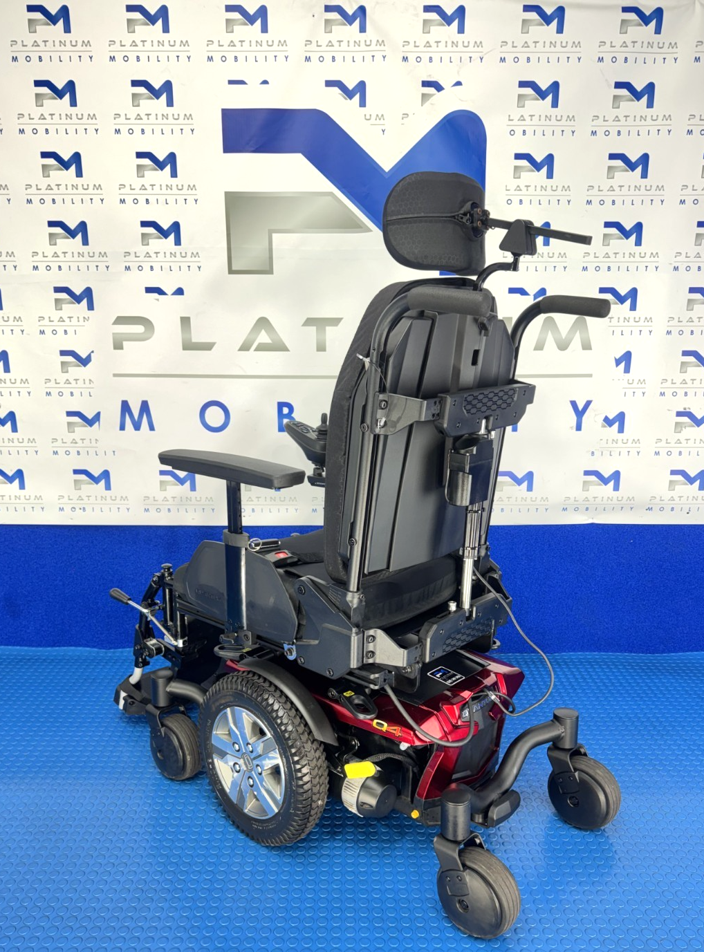 PRIDE QUANTUM Q4 MWD 4MPH ELECTRIC TILT, RECLINE MOBILITY WHEELCHAIR 2777