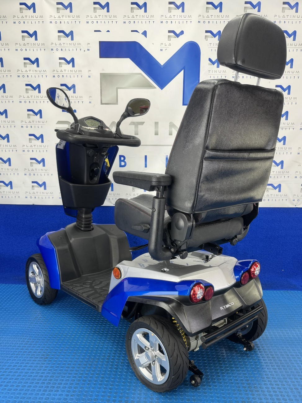 Kymco Maxer Mobility Scooter New Batteries Air Tyres 8mph 2502