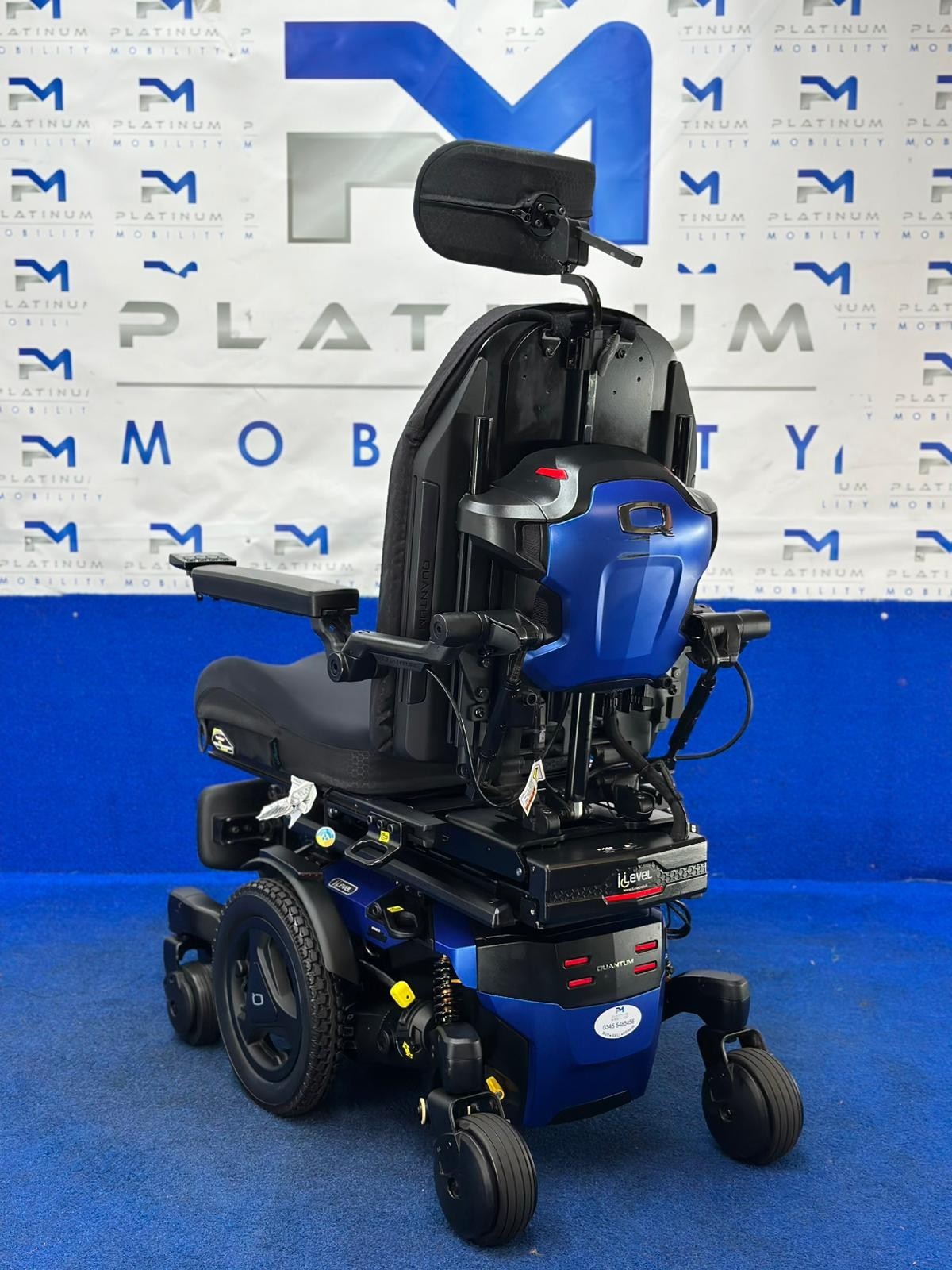 PRIDE QUANTUM EDGE 3 STRETTO 6 MPH ELECTRIC POWER WHEELCHAIR POWERCHAIR 1599