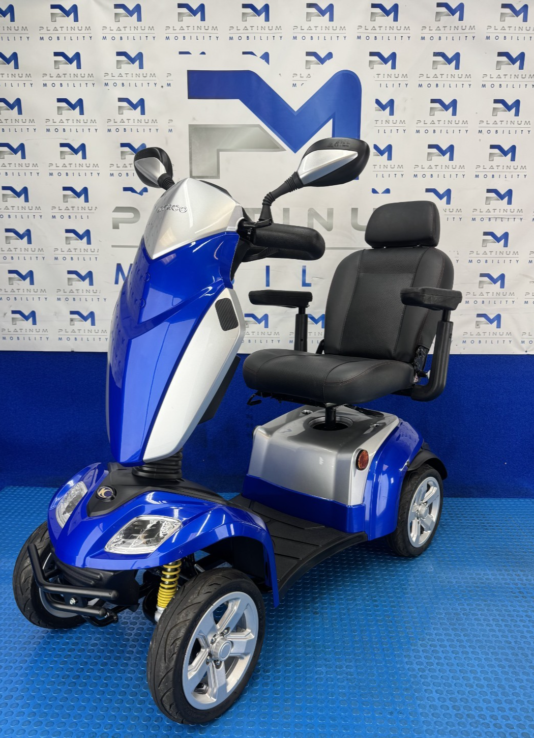 Kymco Maxer Mobility Scooter New Batteries Air Tyres 8mph 2537