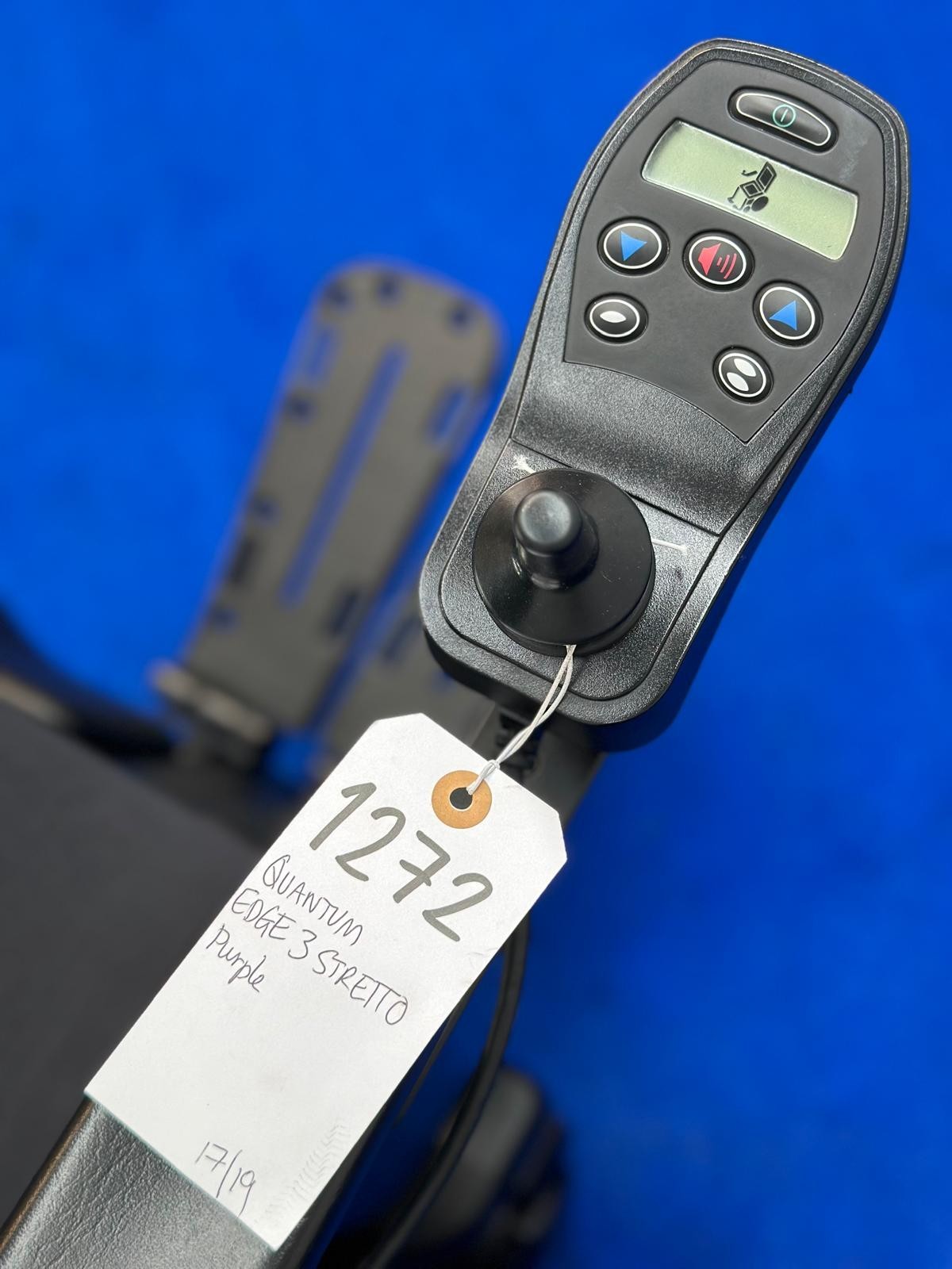 Quantum Edge 3 Stretto Powerchair – 4mph, Compact Electric Wheelchair (1272)