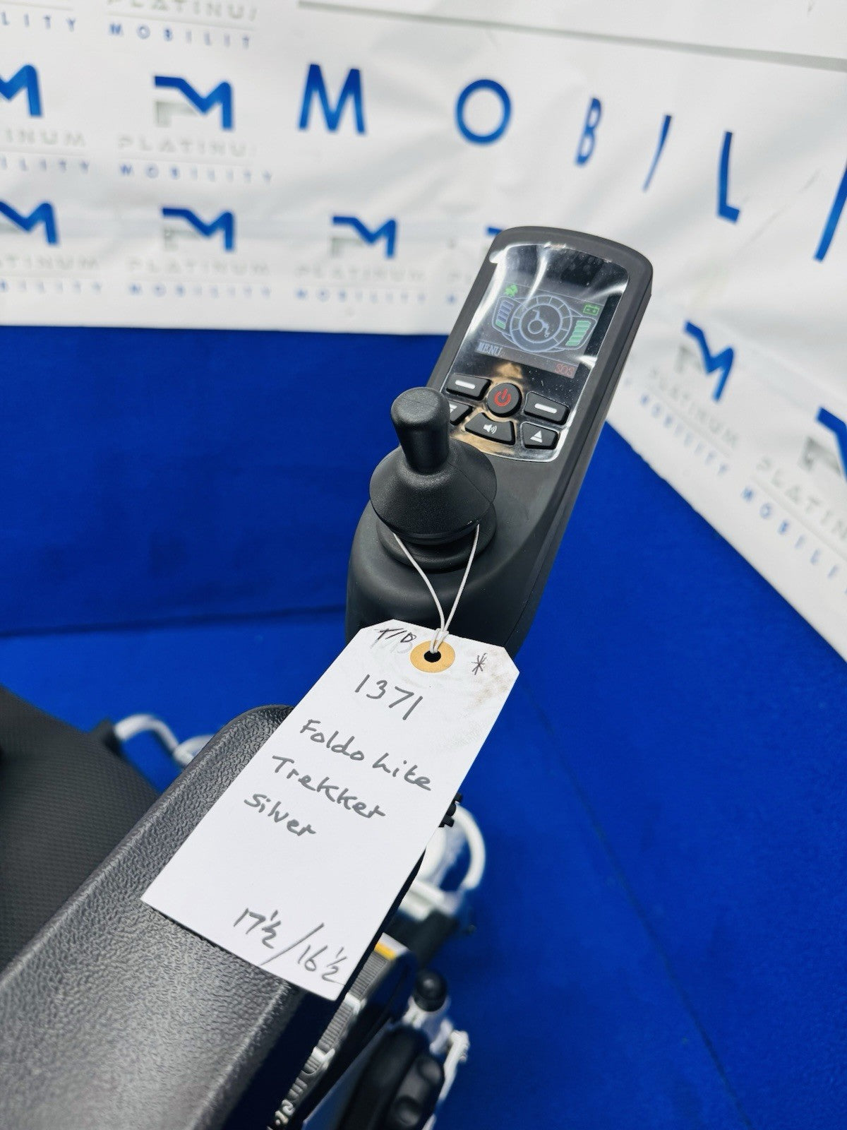 Motion Healthcare 4mph Foldalite Trekker Folding Electric Wheelchair 1371