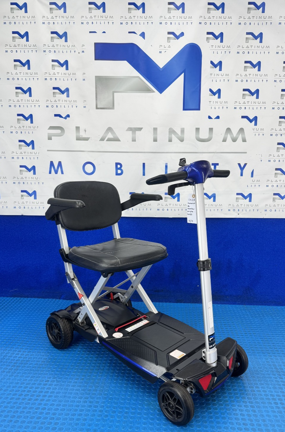 Monarch Genie Folding Mobility Scooter 4mph Lightweight Portable 2428