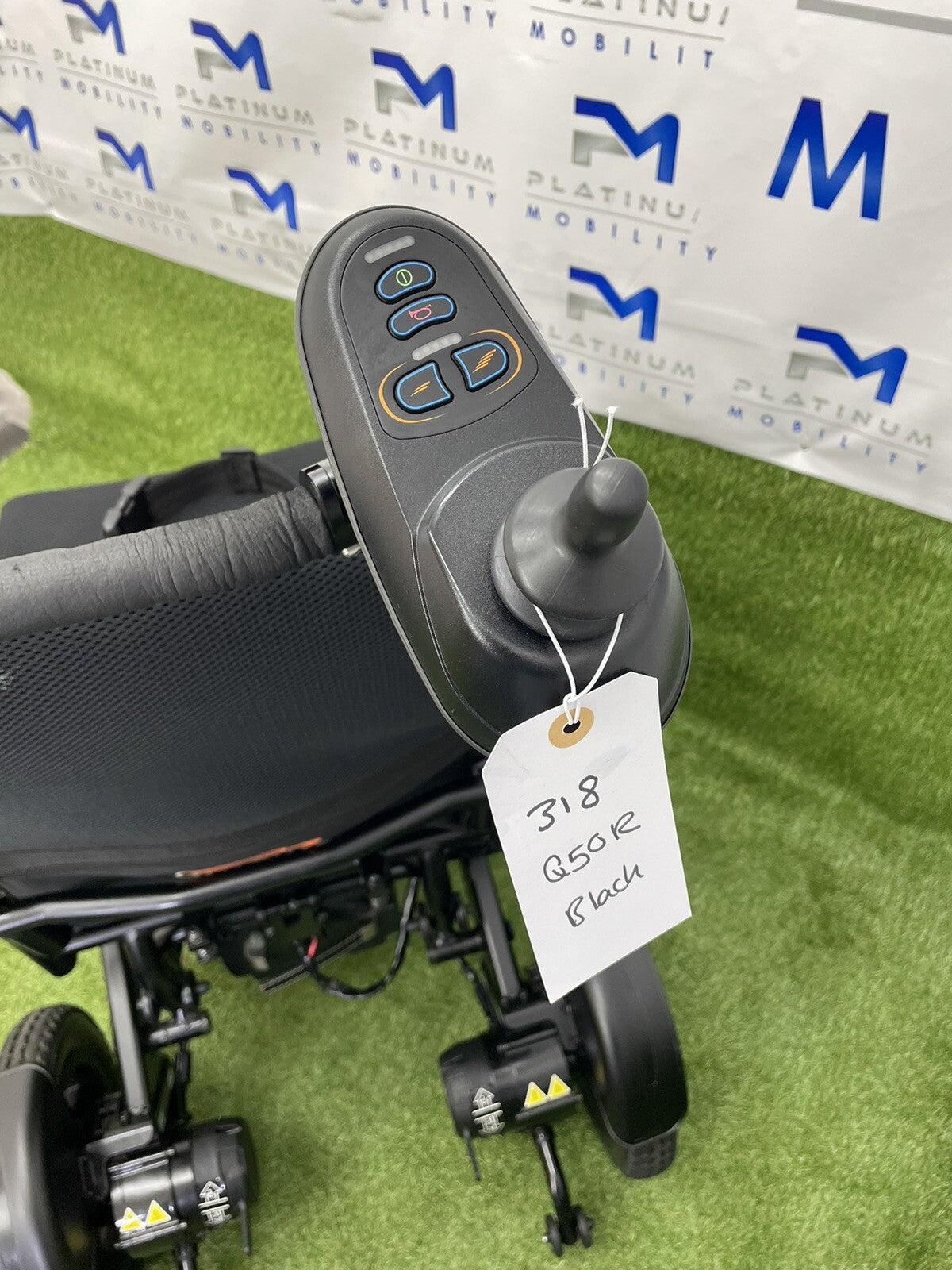 QUICKIE Q50R FOLDING 4MPH TRANSPORTABLE LITHIUM ELECTRIC POWERCHAIR WHEELCHAIR