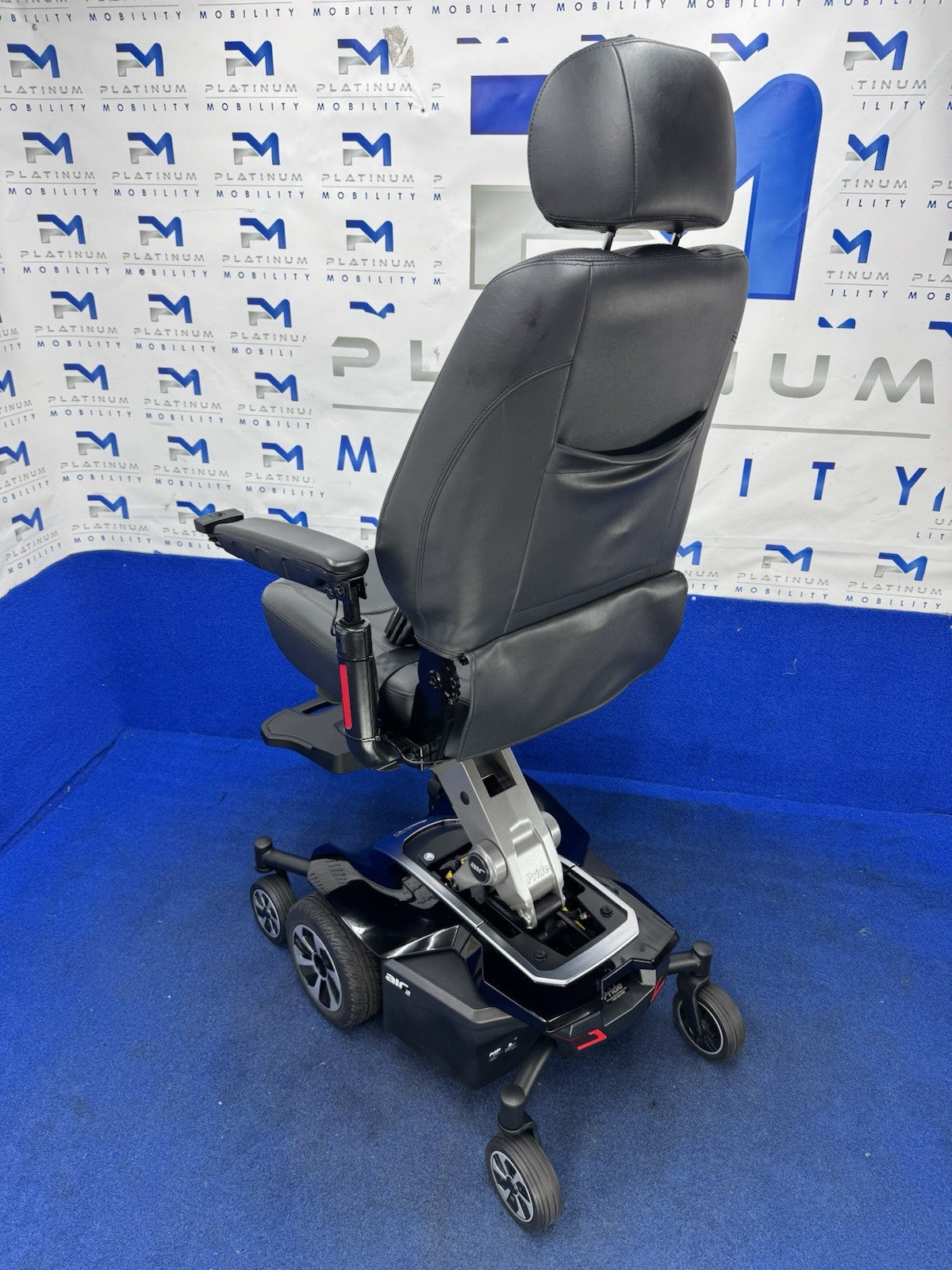 Pride Jazzy Air 2.0 Power Chair Electric Wheelchair with Electric Seat Lift 1011