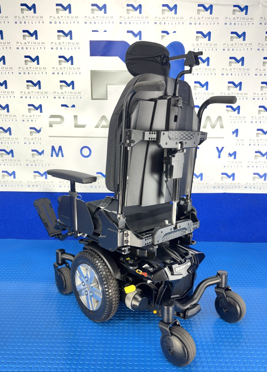 PRIDE QUANTUM Q4 MWD 6MPH ELECTRIC TILT MOBILITY WHEELCHAIR 2982