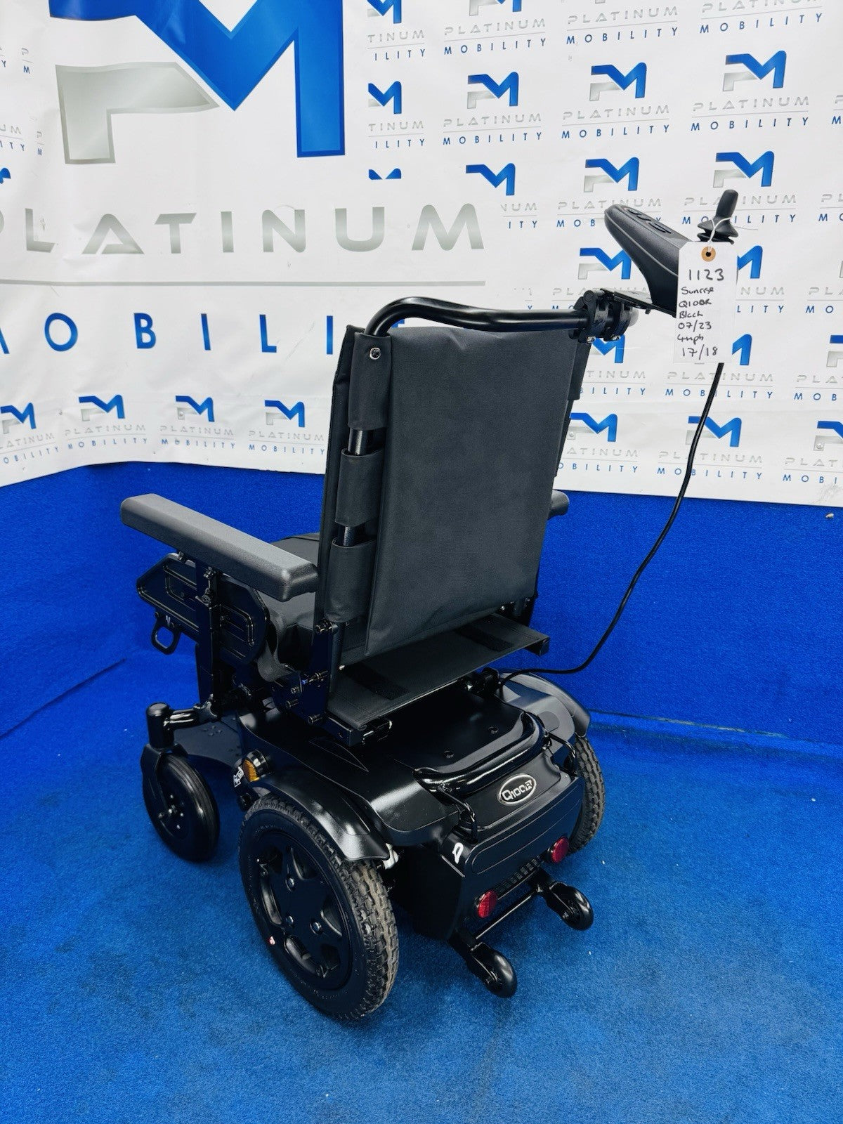 2022 Quickie Q100 R with Standard Seating Powerchair Electric Wheelchair 4 Mph