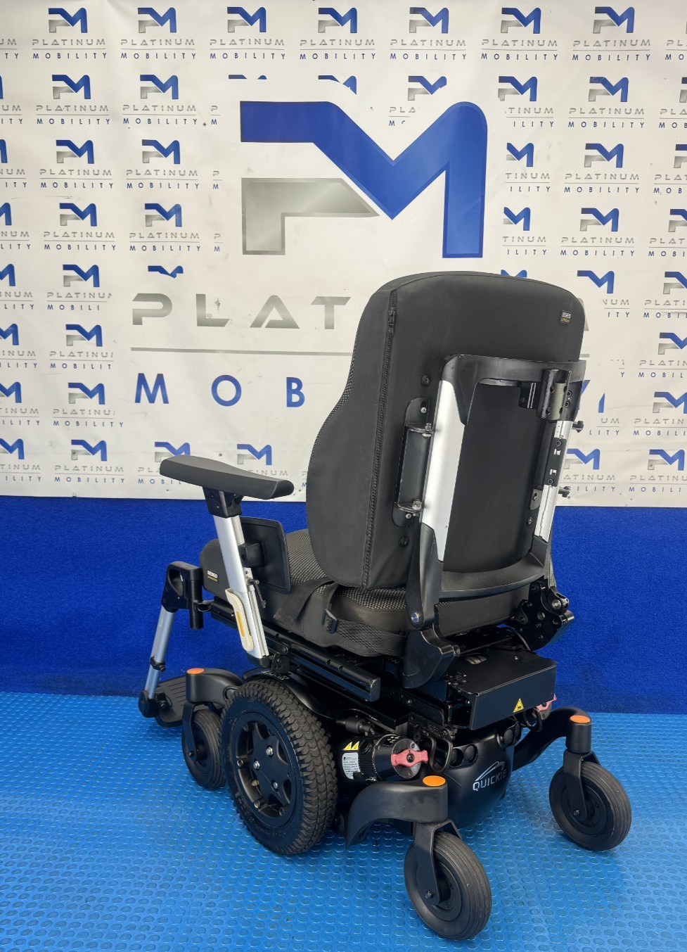 SUNRISE QUICKIE Q500M 4MPH ELECTRIC WHEELCHAIR RISER TILT POWERCHAIR 2453