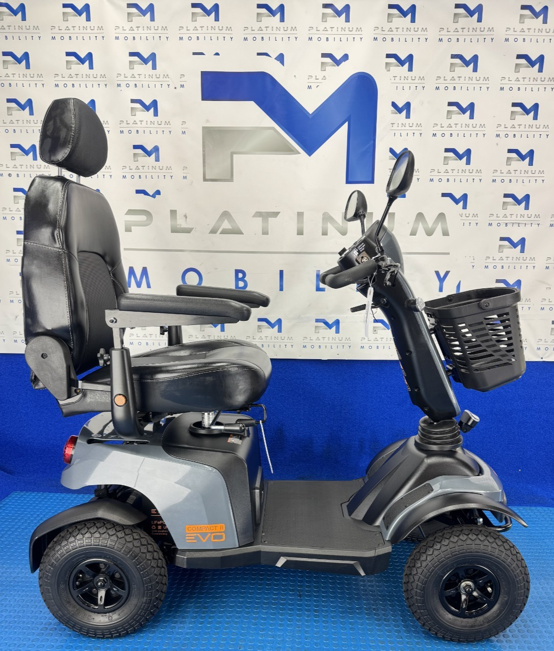 Excel Galaxy 2 Compact Evo Mobility Scooter 8MPH Lithium Battery Road Legal 2507
