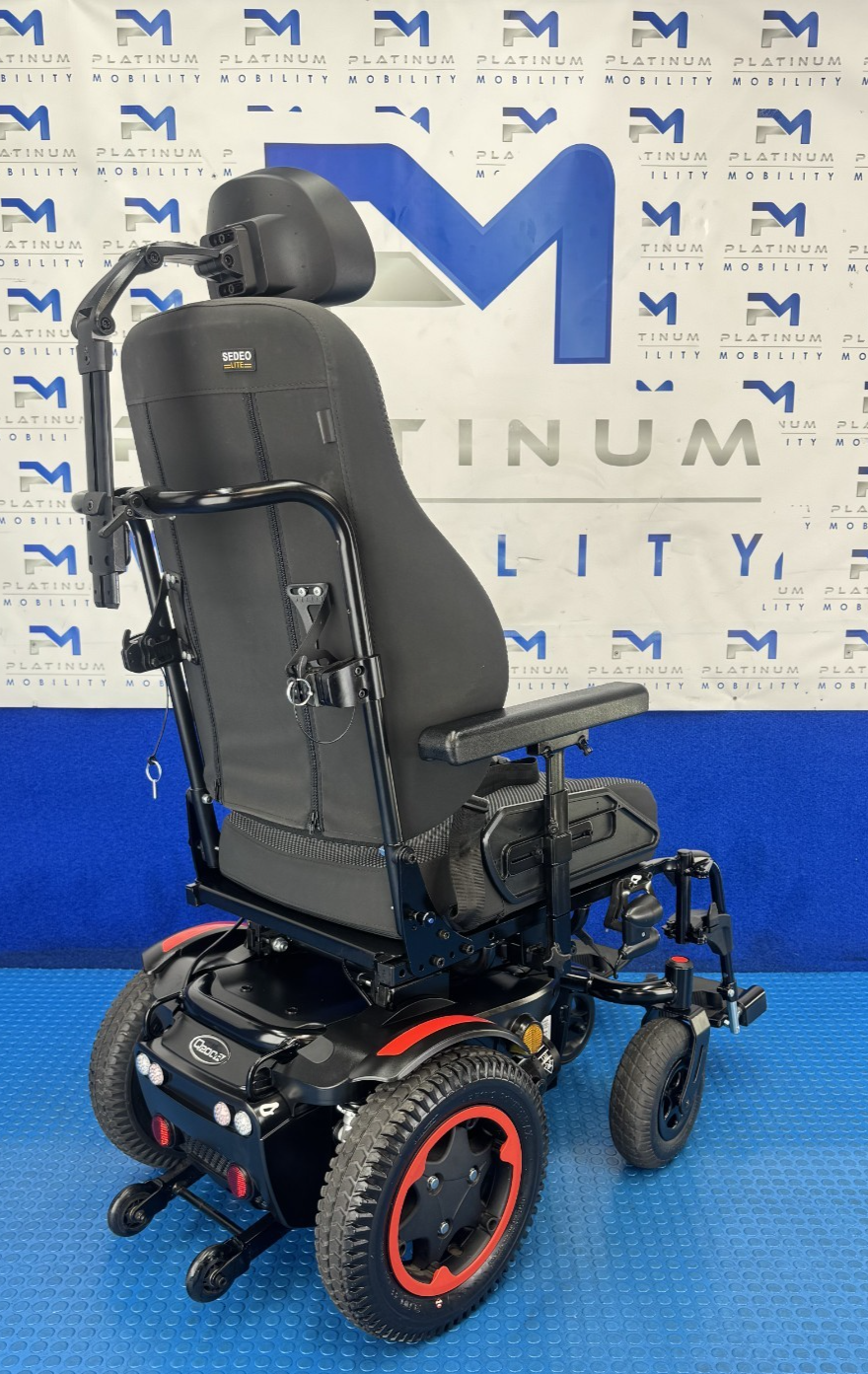 SUNRISE Q200R RWD 6MPH ELECTRIC TILT WHEELCHAIR MOBILITY POWERCHAIR 2685