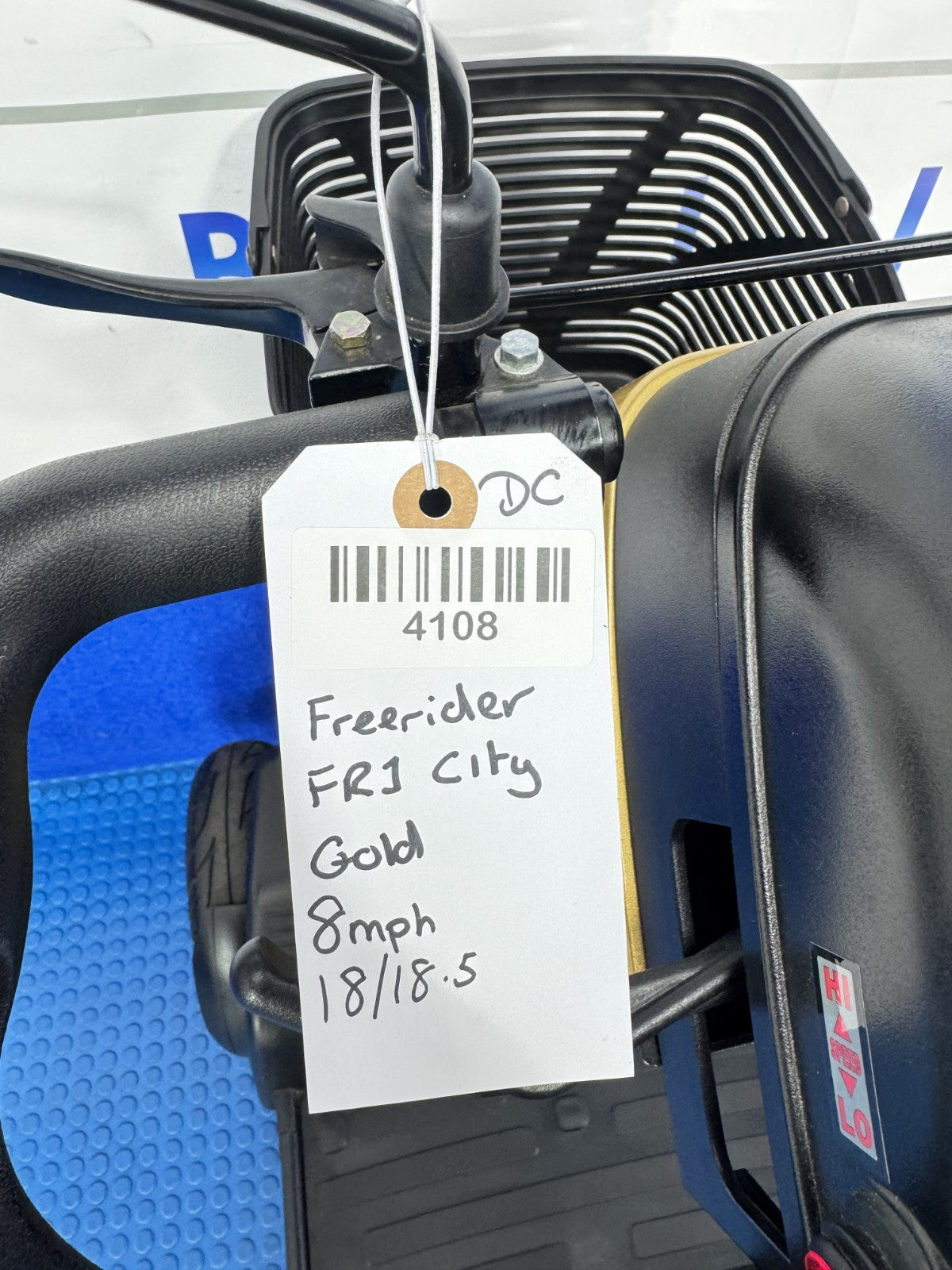 Freerider FR1 City 4 Wheeled Electric Mobility Scooter 8mph No VAT 4108