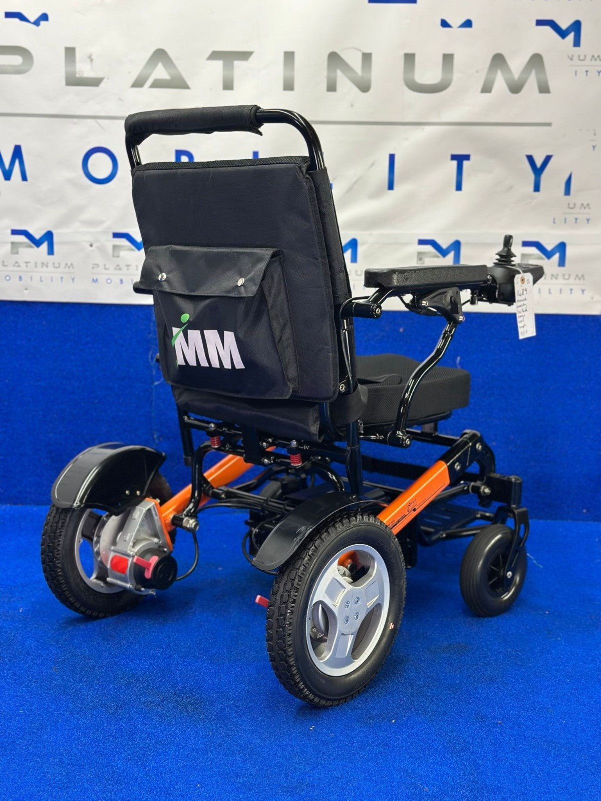 Monarch MM Ezi-Fold 4 MPH Folding Lightweight Lithium Portable Powerchair 1489