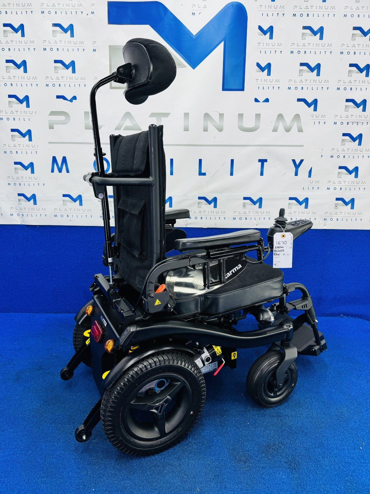 KARMA BLAZER 2 MOBILITY ELECTRIC WHEELCHAIR POWERCHAIR 6 MPH All Terrain 1670